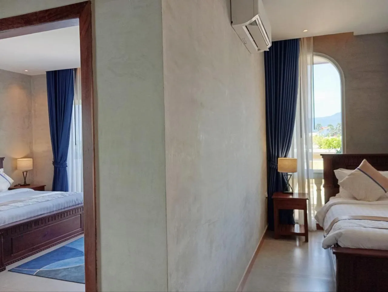 Bedroom, Bed in Sokchea Kampot Hotel