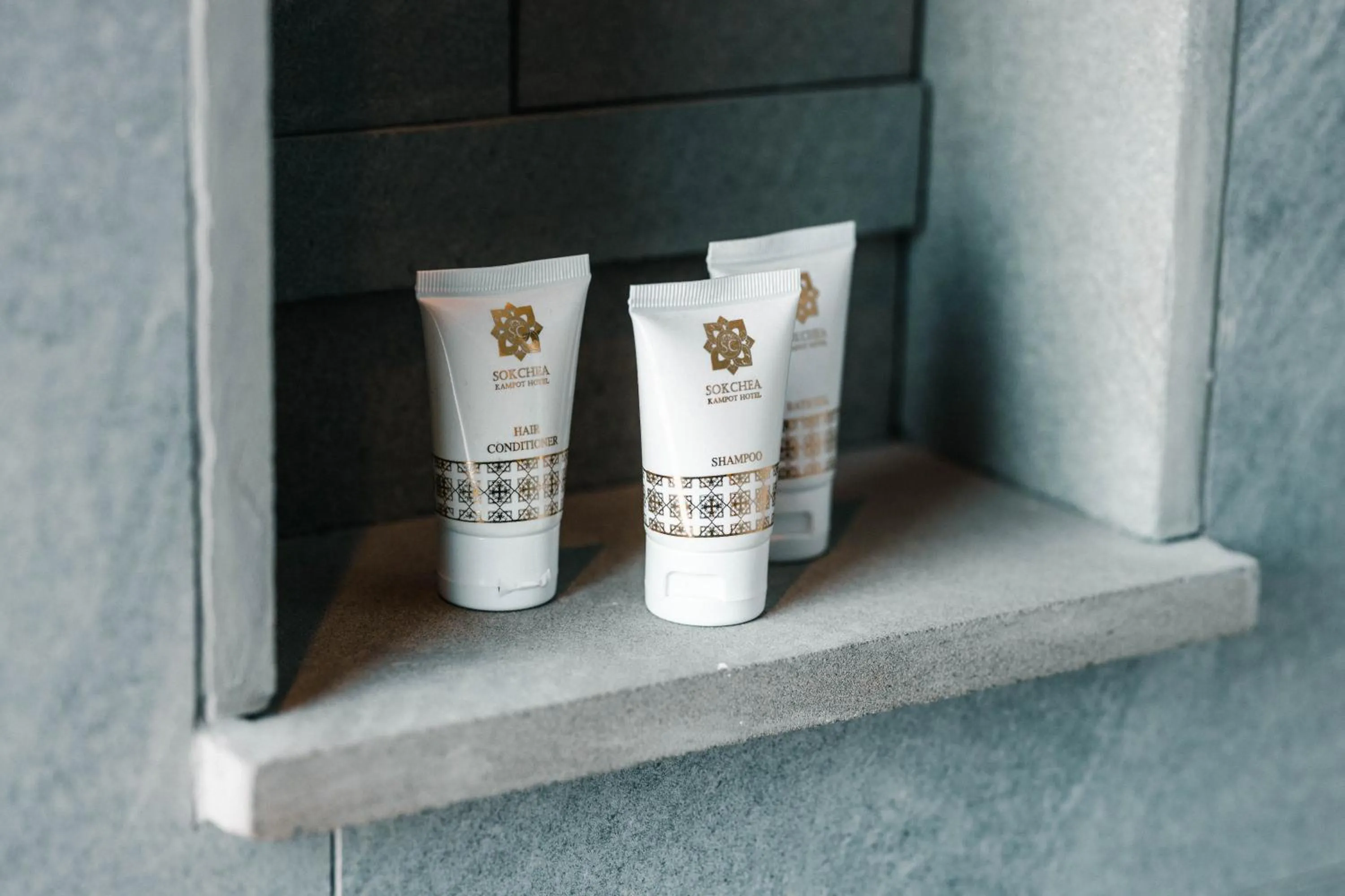 Bathroom in Sokchea Kampot Hotel