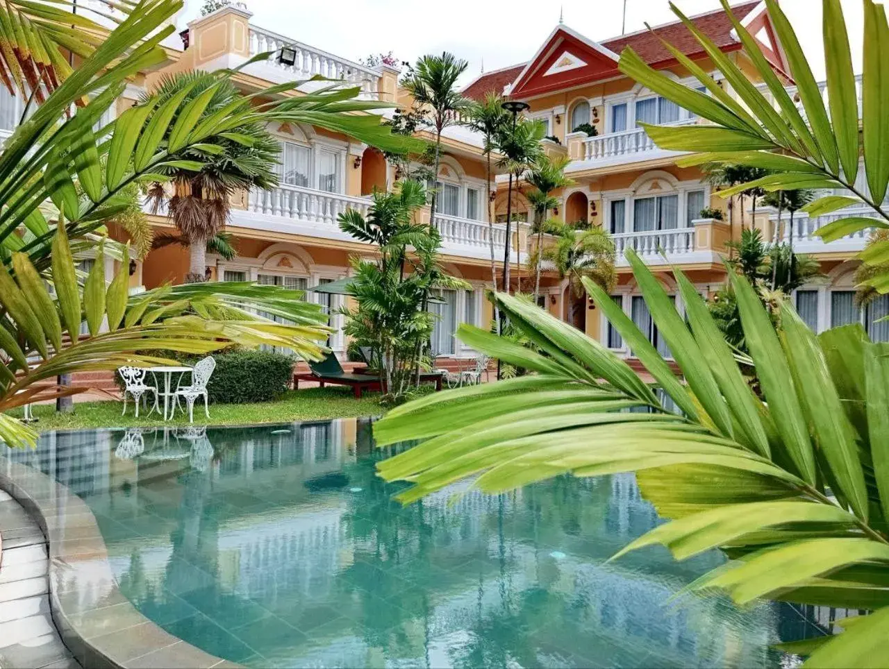 Swimming pool in Sokchea Kampot Hotel Swimming pool in Sokchea Kampot Hotel
