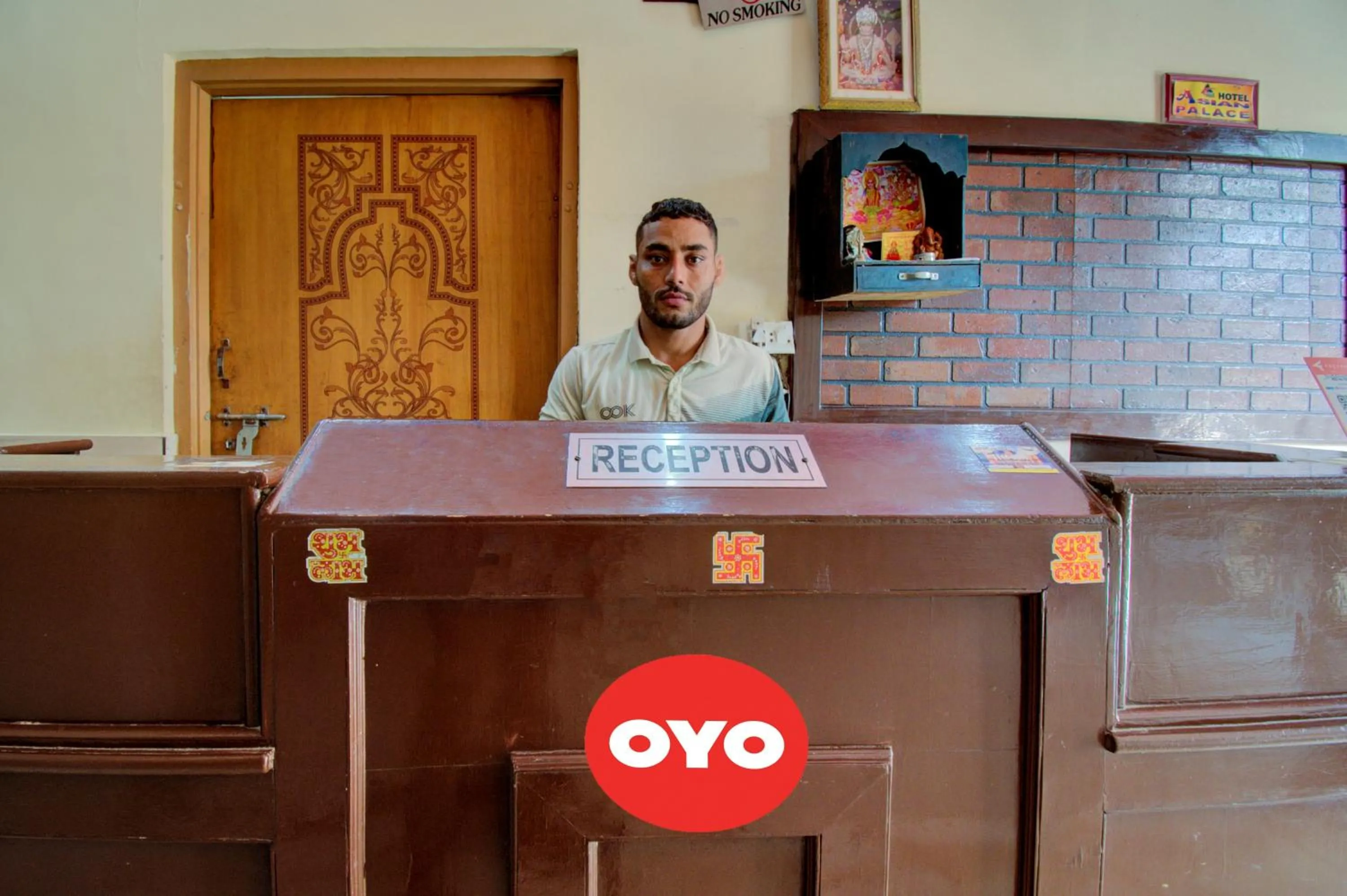 Lobby or reception in Hotel O Asian Palace