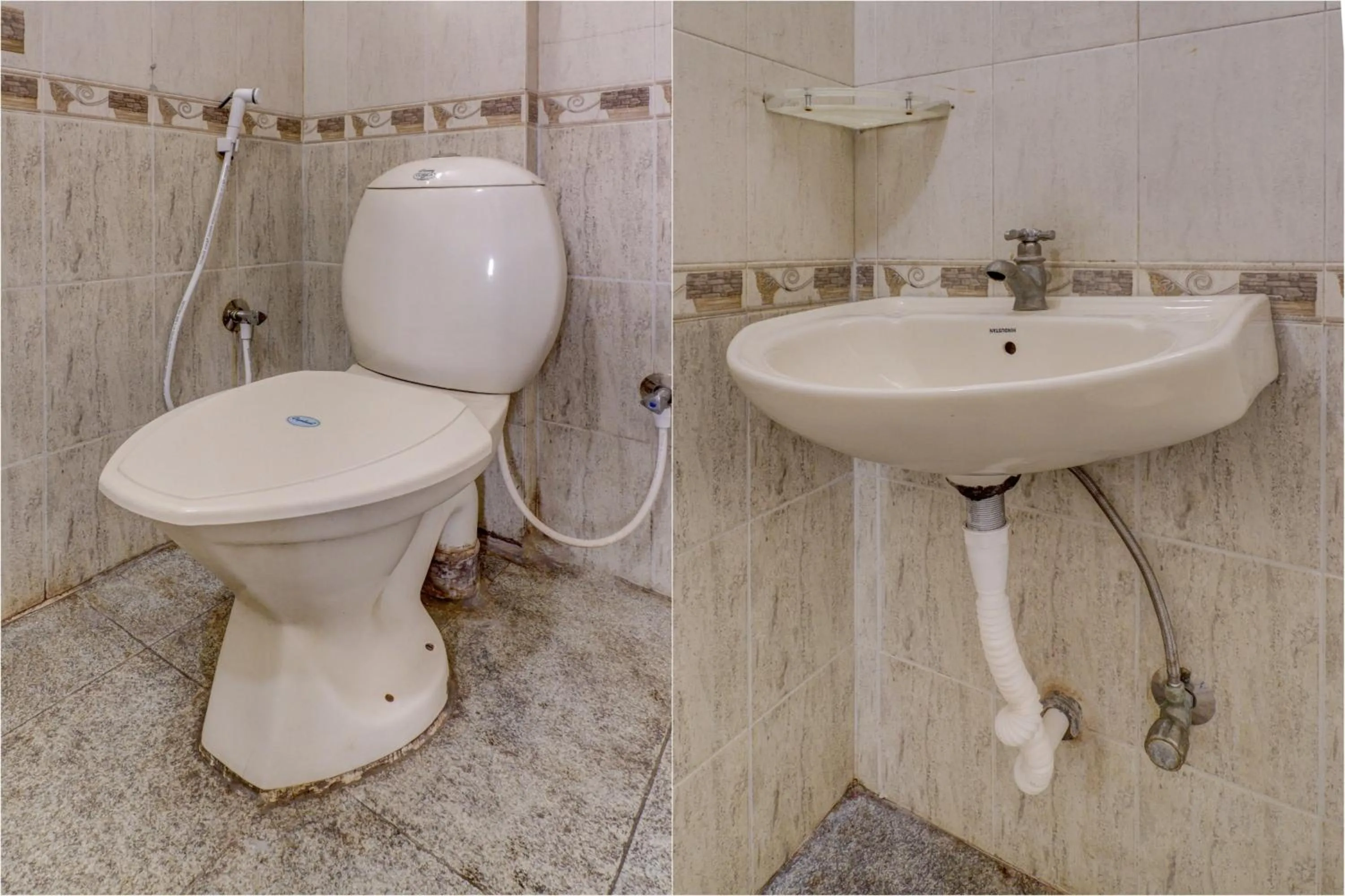 Bathroom in Hotel O Raj Comforts