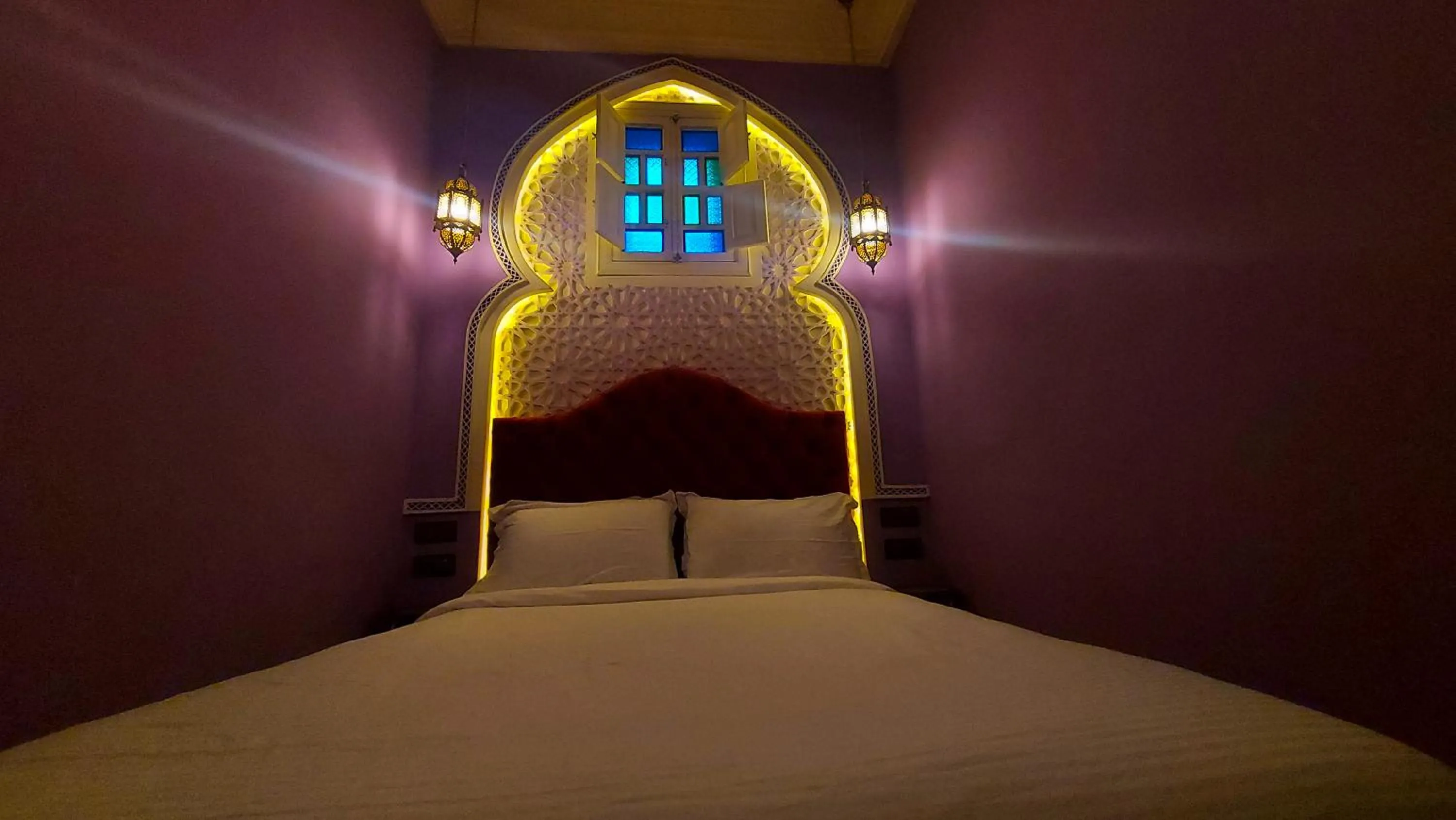 Bed in Riad Safir Marrakech