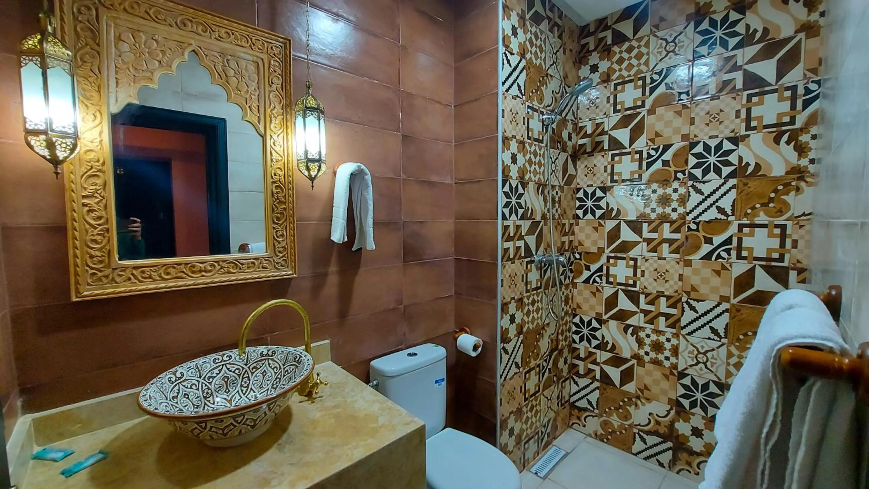Bathroom in Riad Safir Marrakech