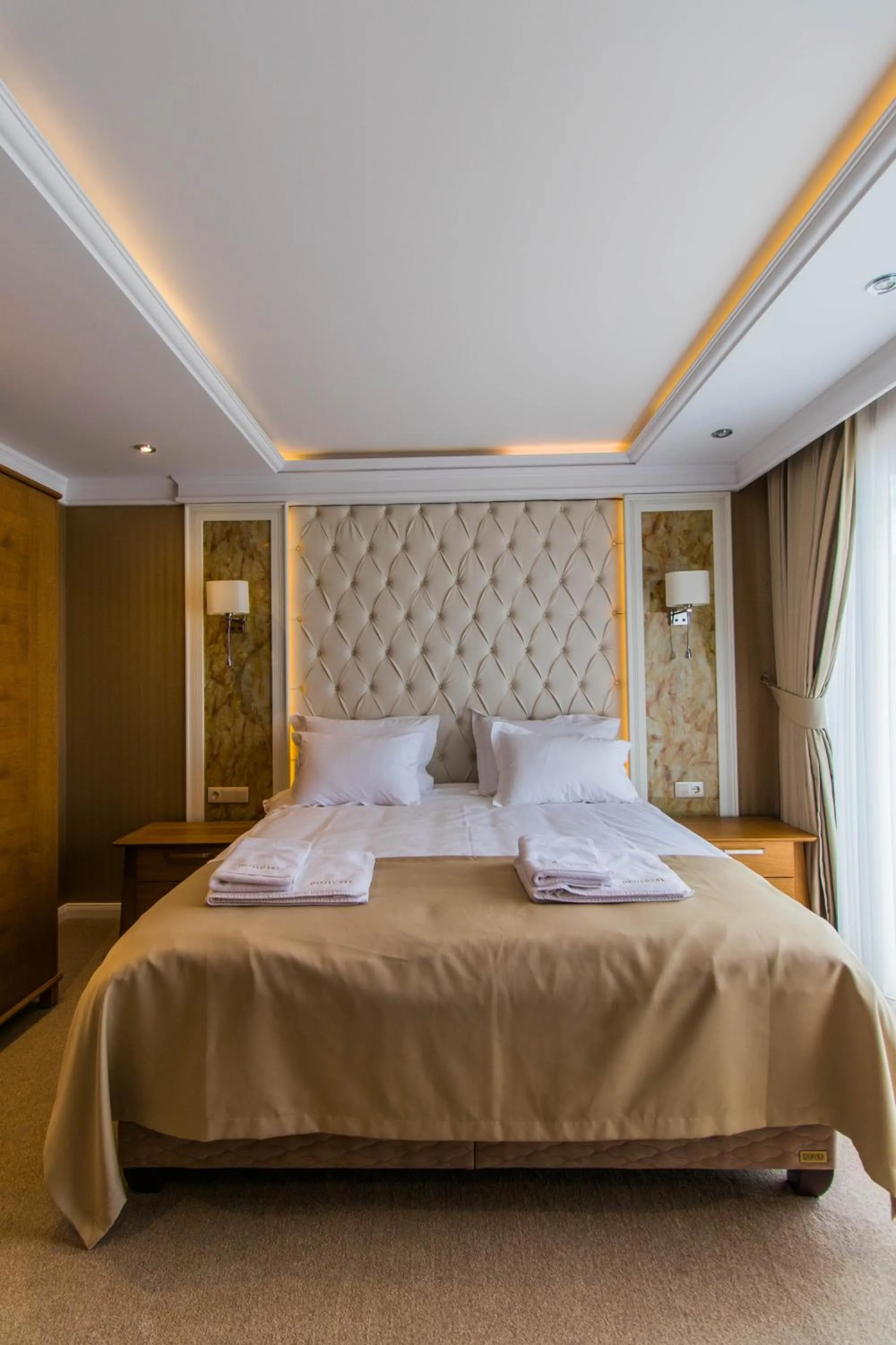 Bedroom, Bed in Hotel Bohemi