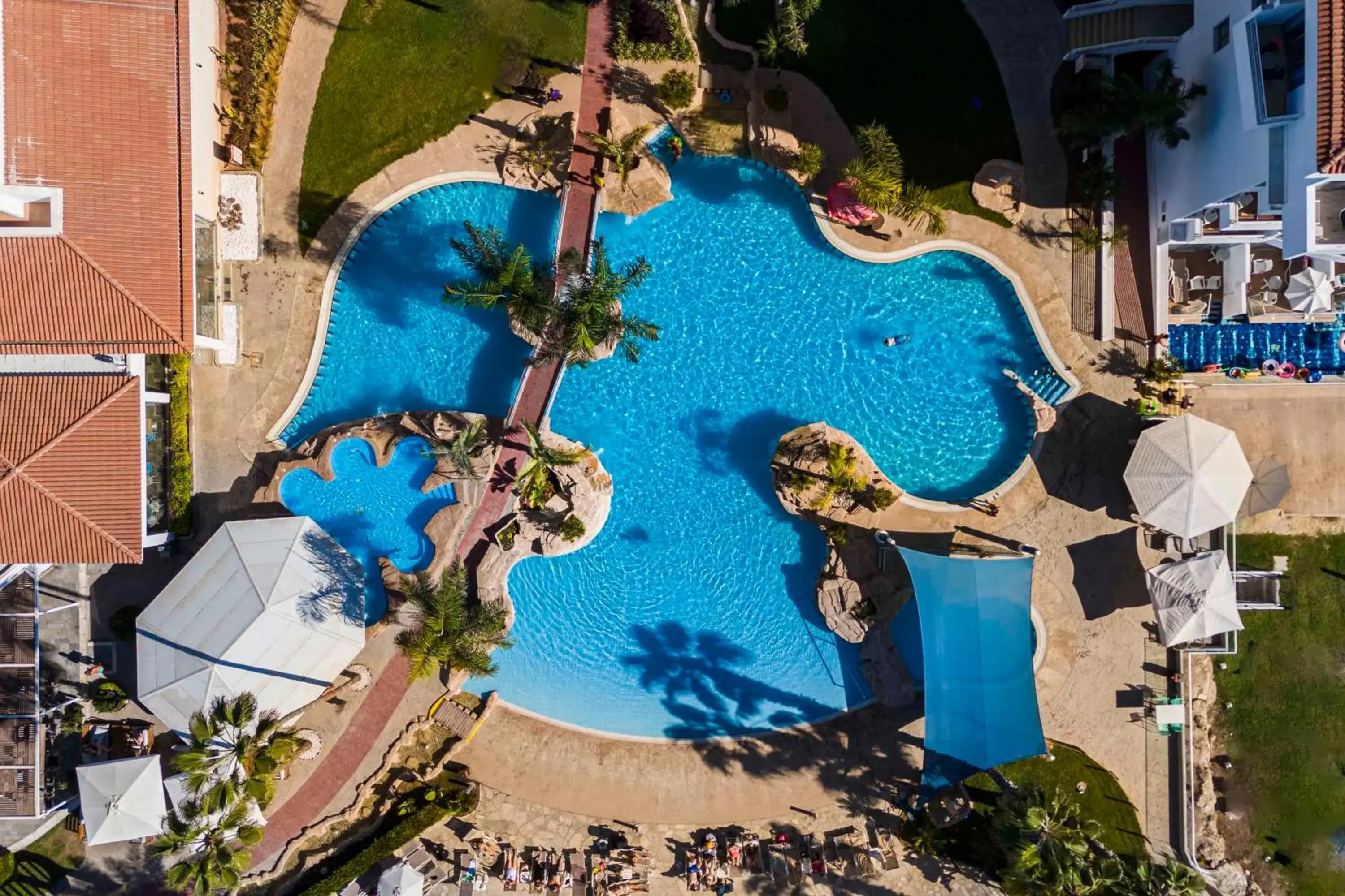 Bird's eye view in Leonardo Cypria Bay Bird's eye view in Leonardo Cypria Bay