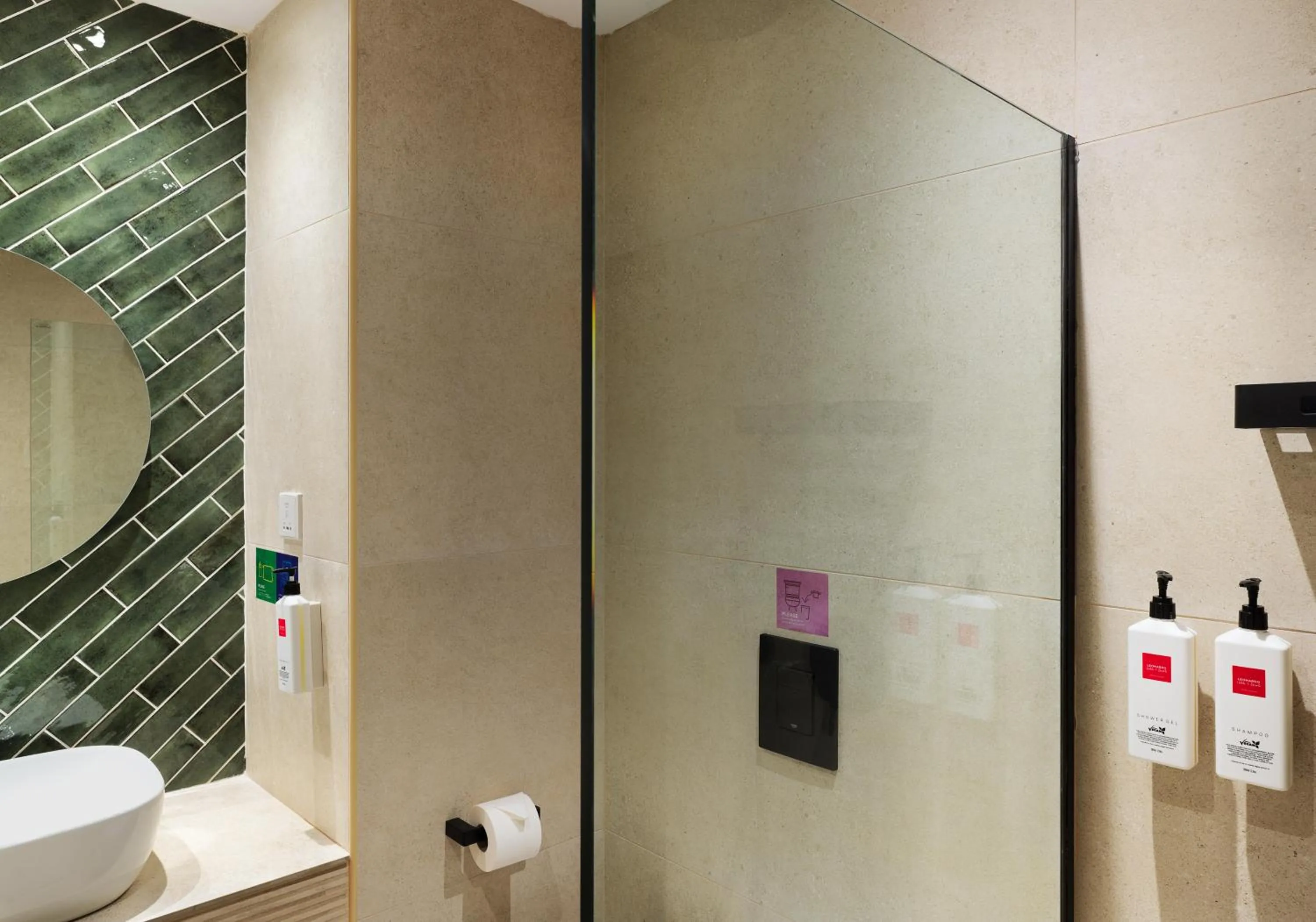 Bathroom in Leonardo Cypria Bay