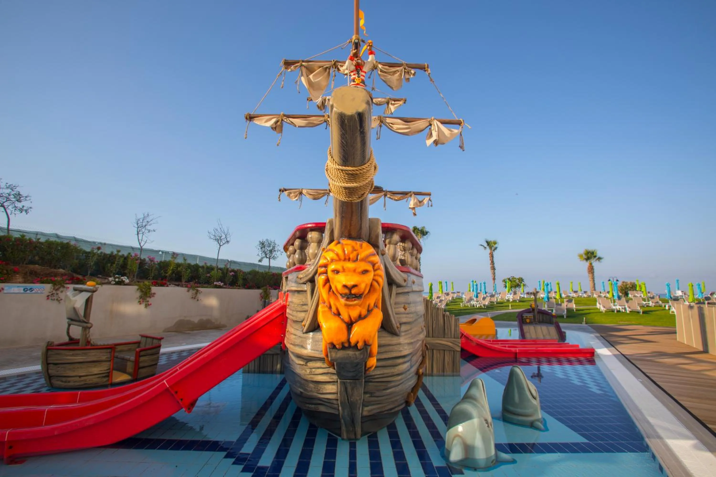 Children play ground in Leonardo Cypria Bay