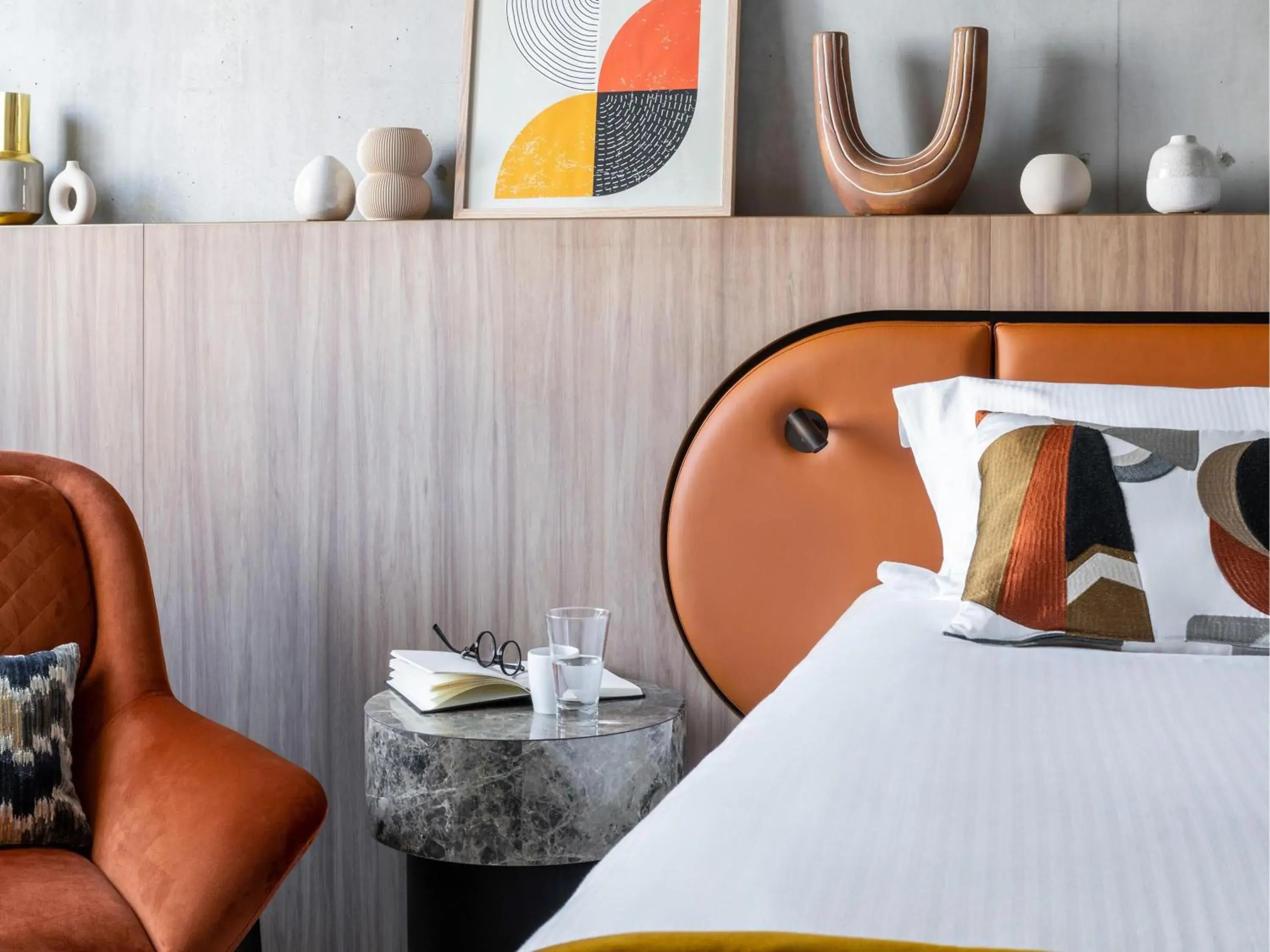 Connecting Family King Room with Sofa Bed and Two Single Beds in Pullman Lyon Connecting Family King Room with Sofa Bed and Two Single Beds in Pullman Lyon