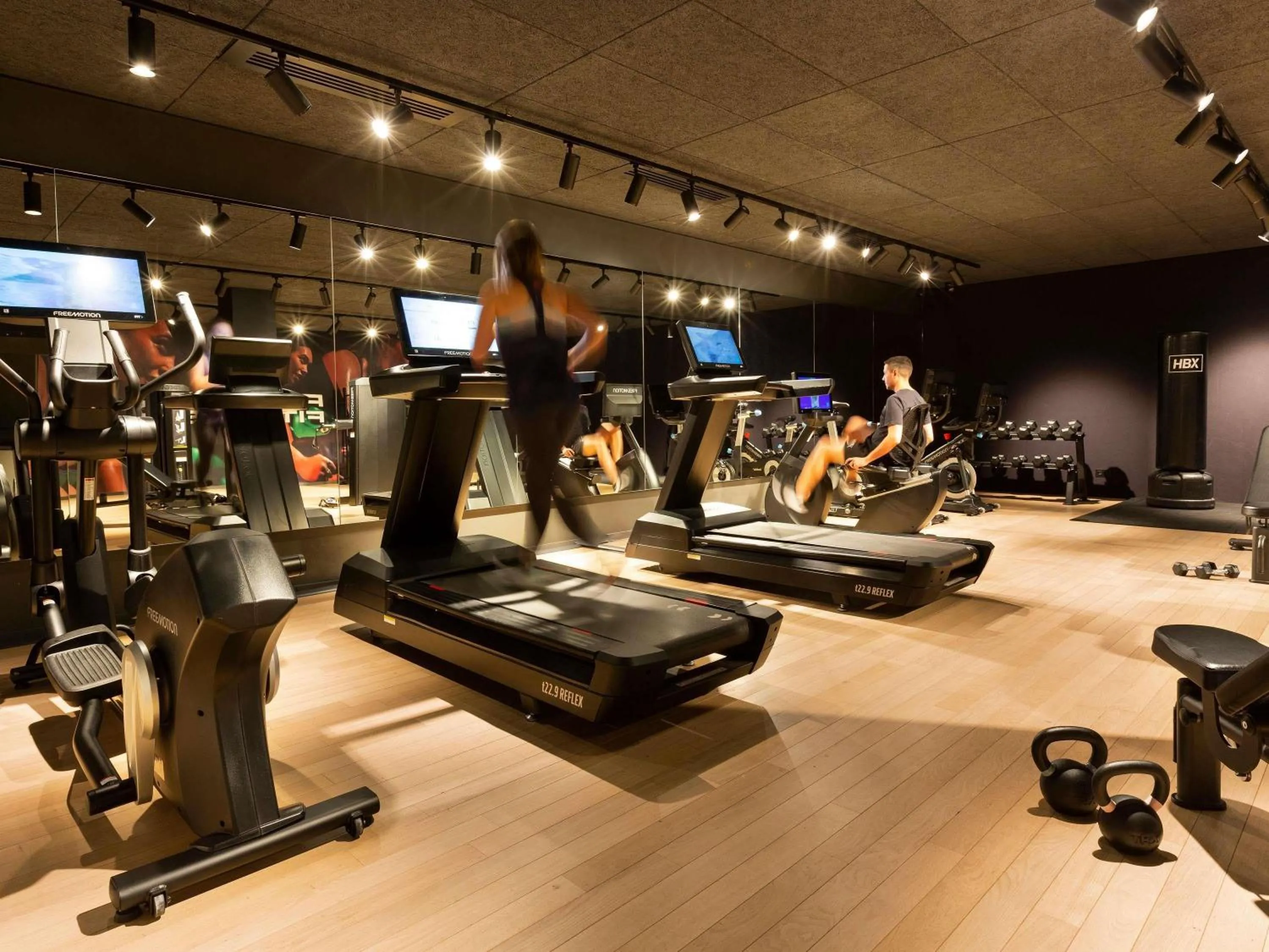 Fitness centre/facilities in Pullman Lyon