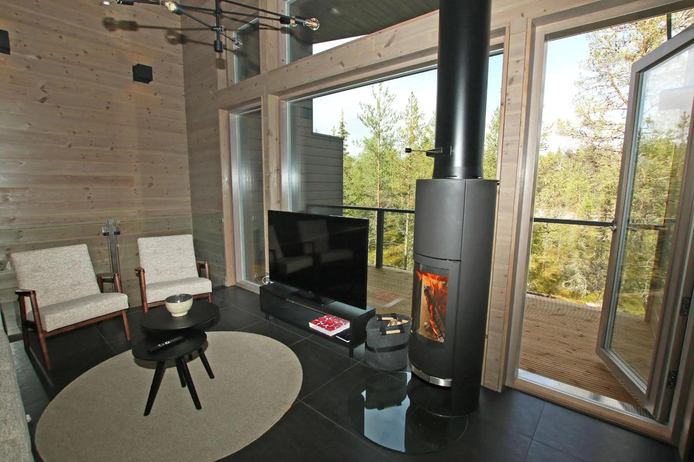 Living room in Villa Kanger Ruka