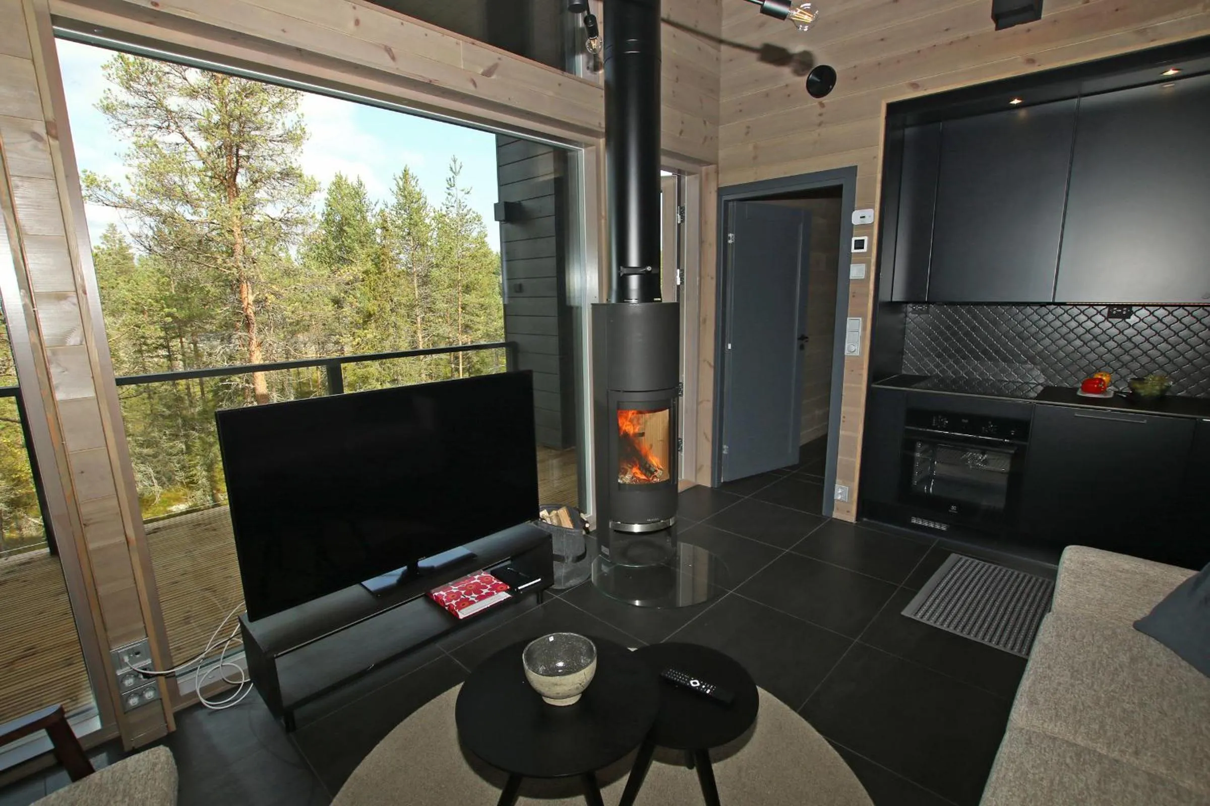 Living room in Villa Kanger Ruka