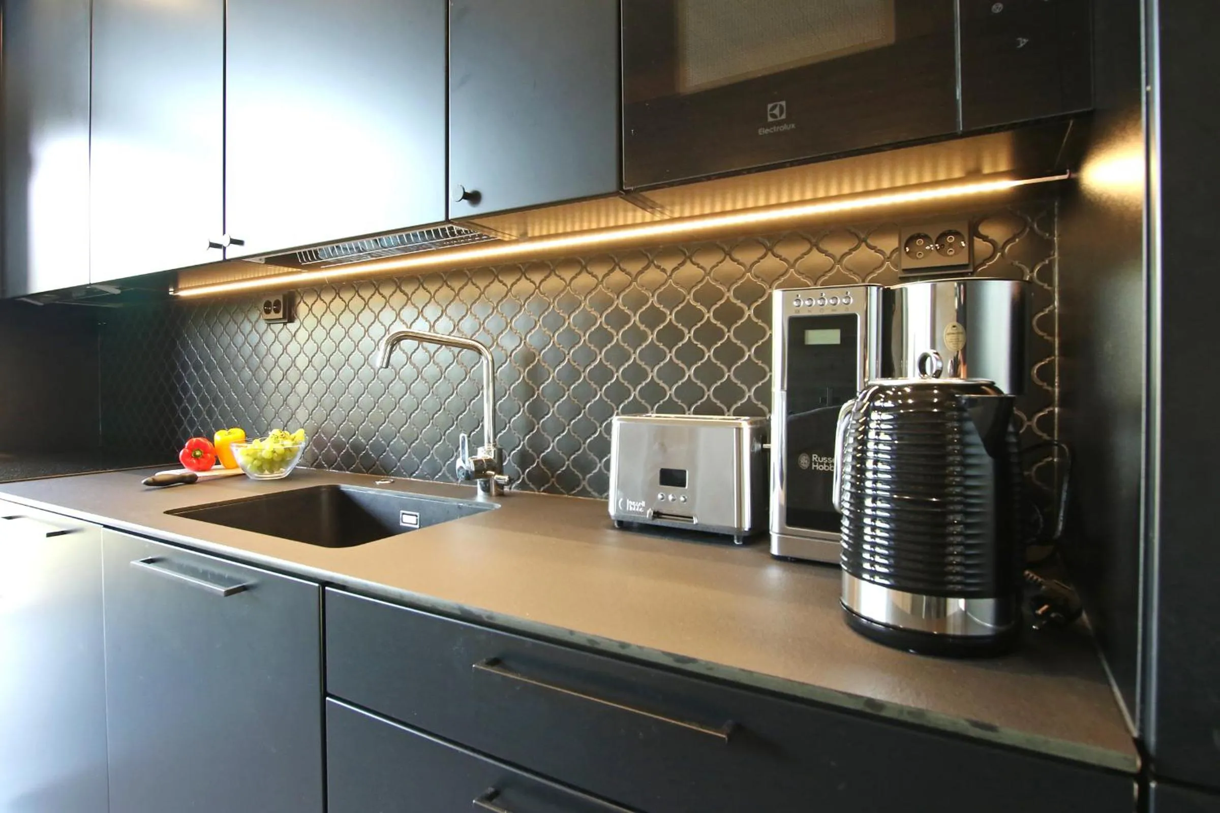 Kitchen or kitchenette in Villa Kanger Ruka
