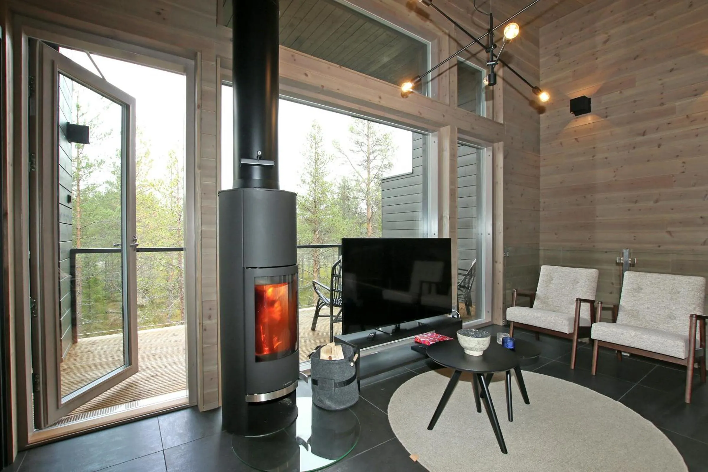 Living room in Villa Kanger Ruka