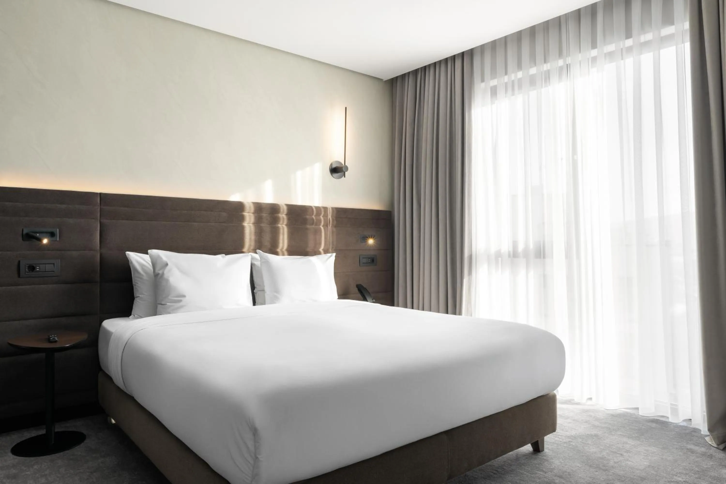 Bed in Novotel Tbilisi Center