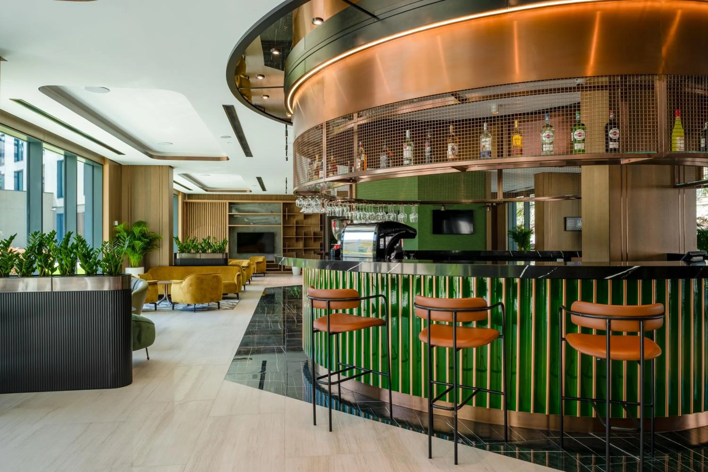 Lobby or reception in Novotel Tbilisi Center