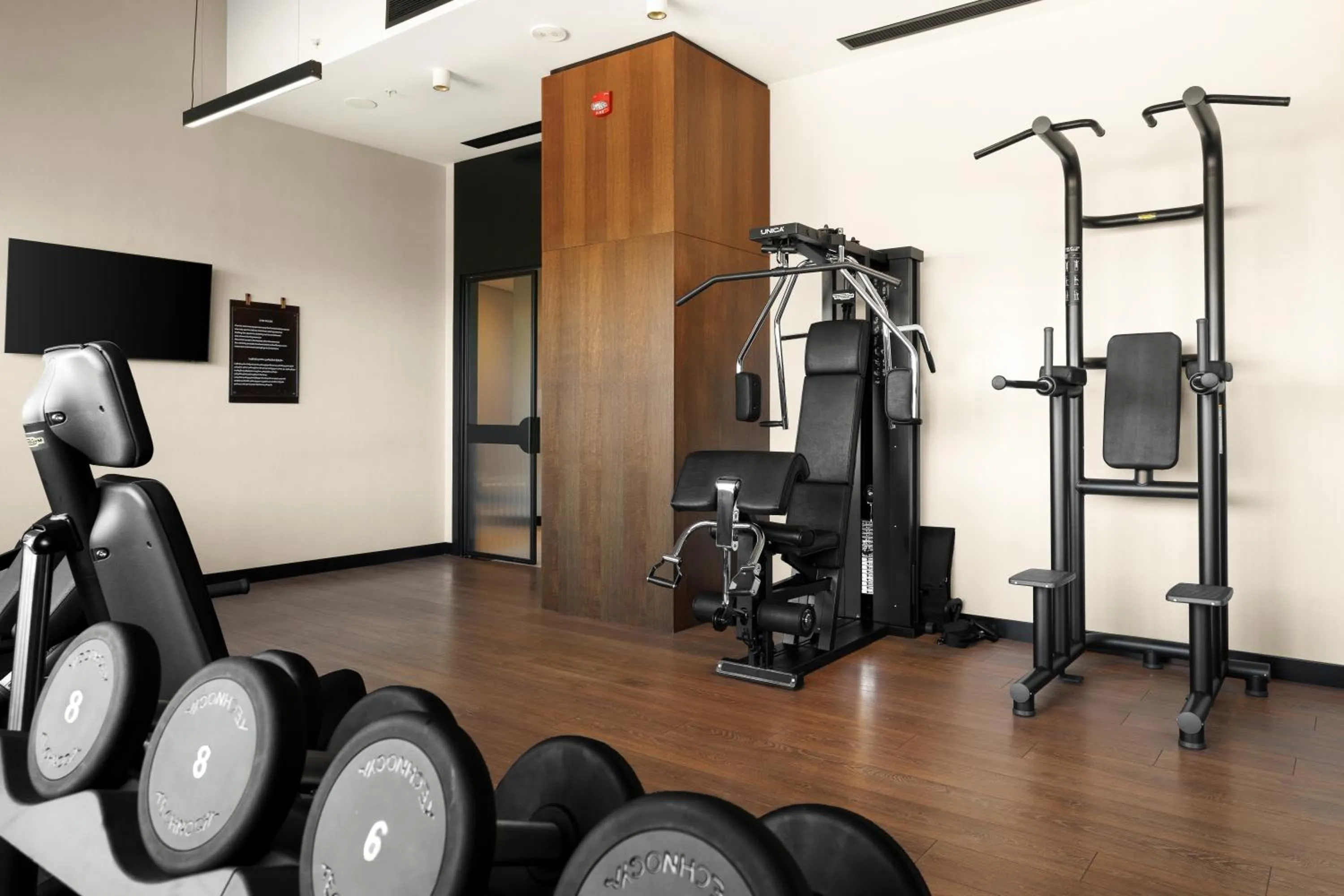 Fitness centre/facilities in Novotel Tbilisi Center