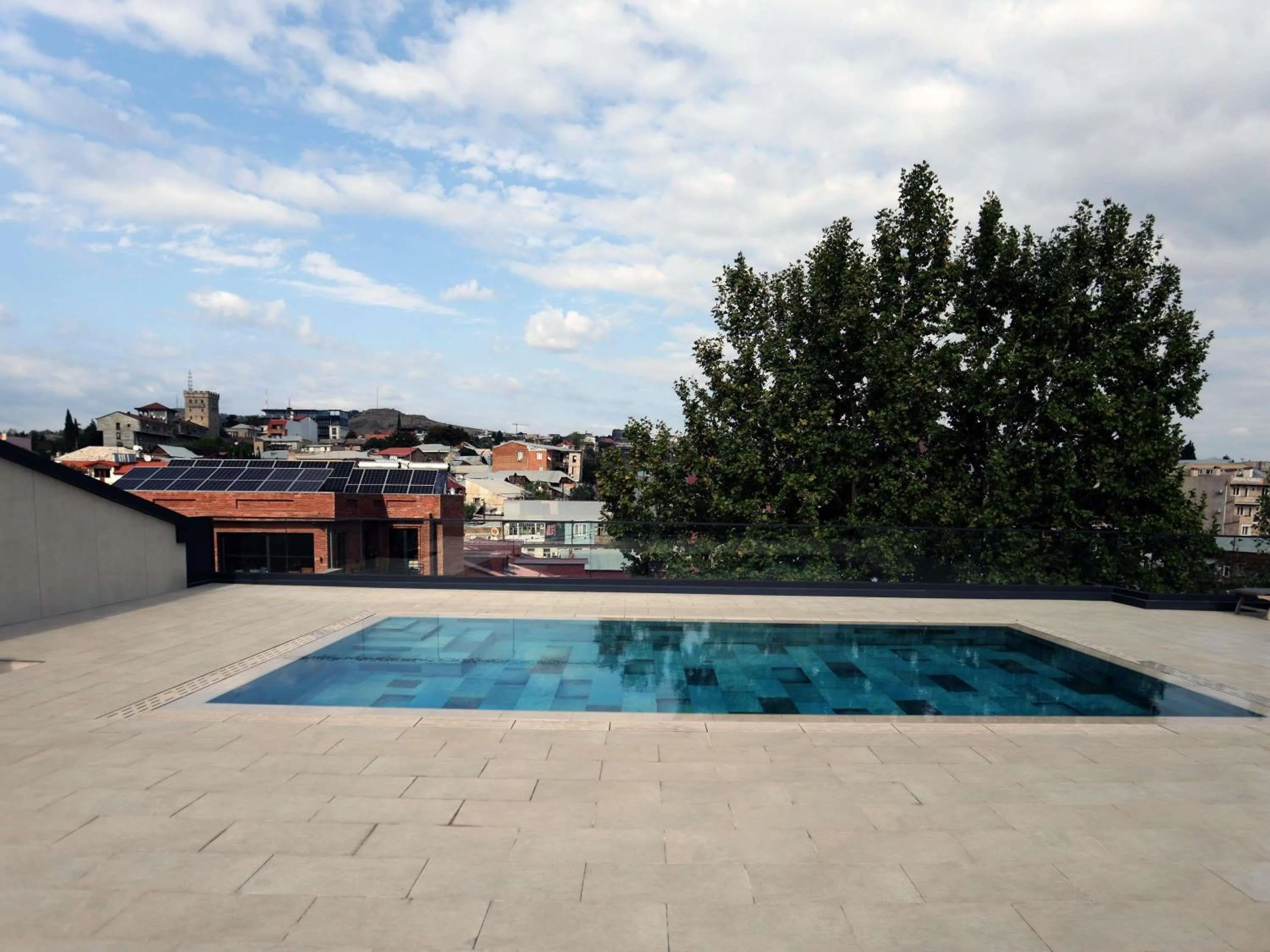 Pool view in Novotel Tbilisi Center