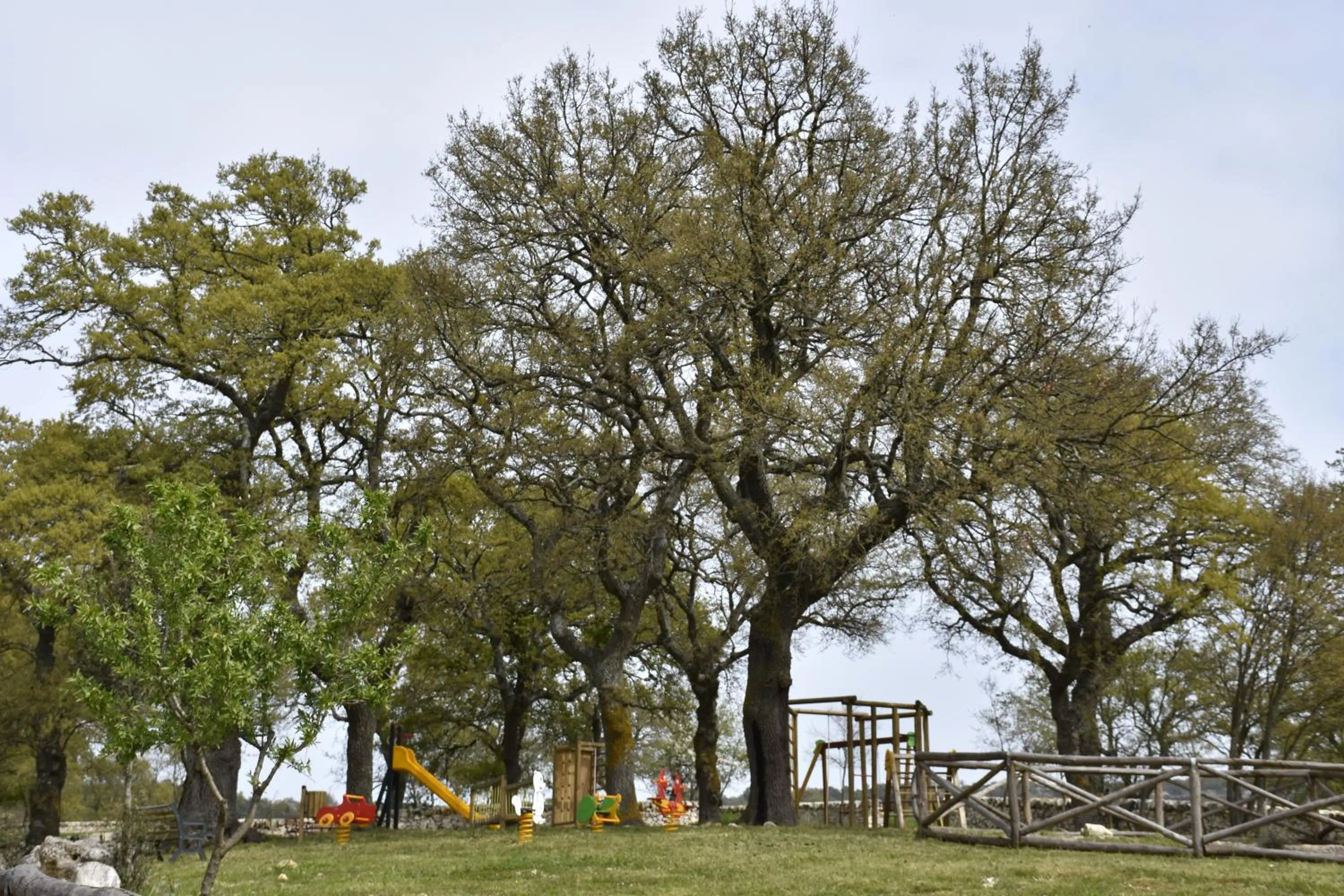 Children play ground in Masseria Mazzalorsa