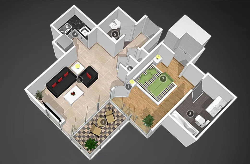 Welcome Home Apartments - VIDA Marina - Full Marina view - High Floor
