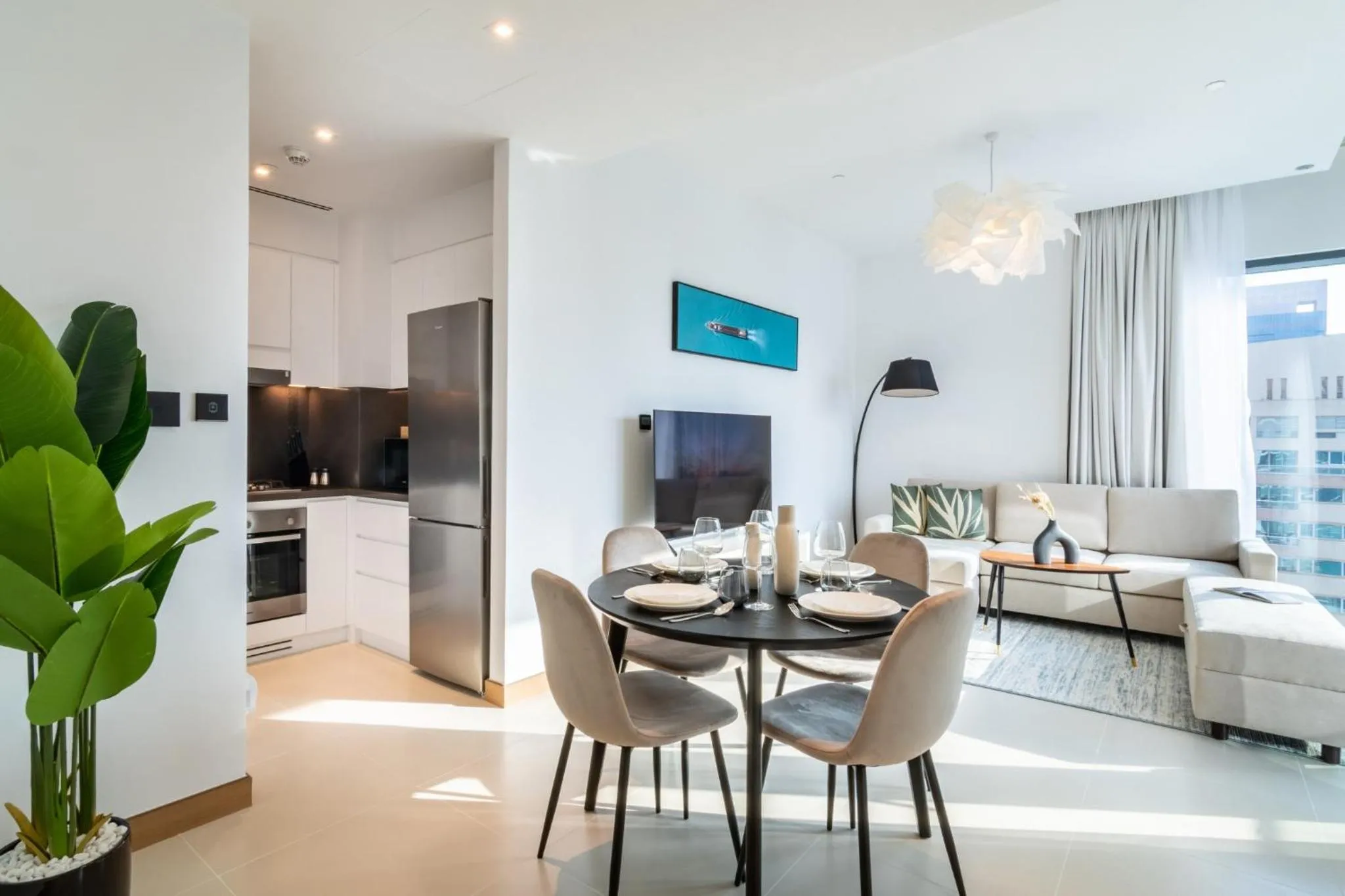 Photo of the whole room in Welcome Home Apartments - VIDA Marina - Full Marina view - High Floor