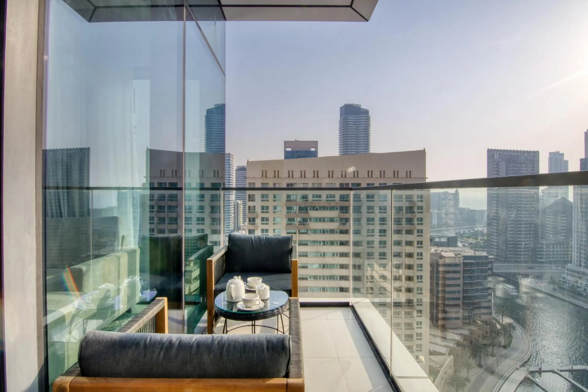 Balcony/Terrace in Welcome Home Apartments - VIDA Marina - Full Marina view - High Floor