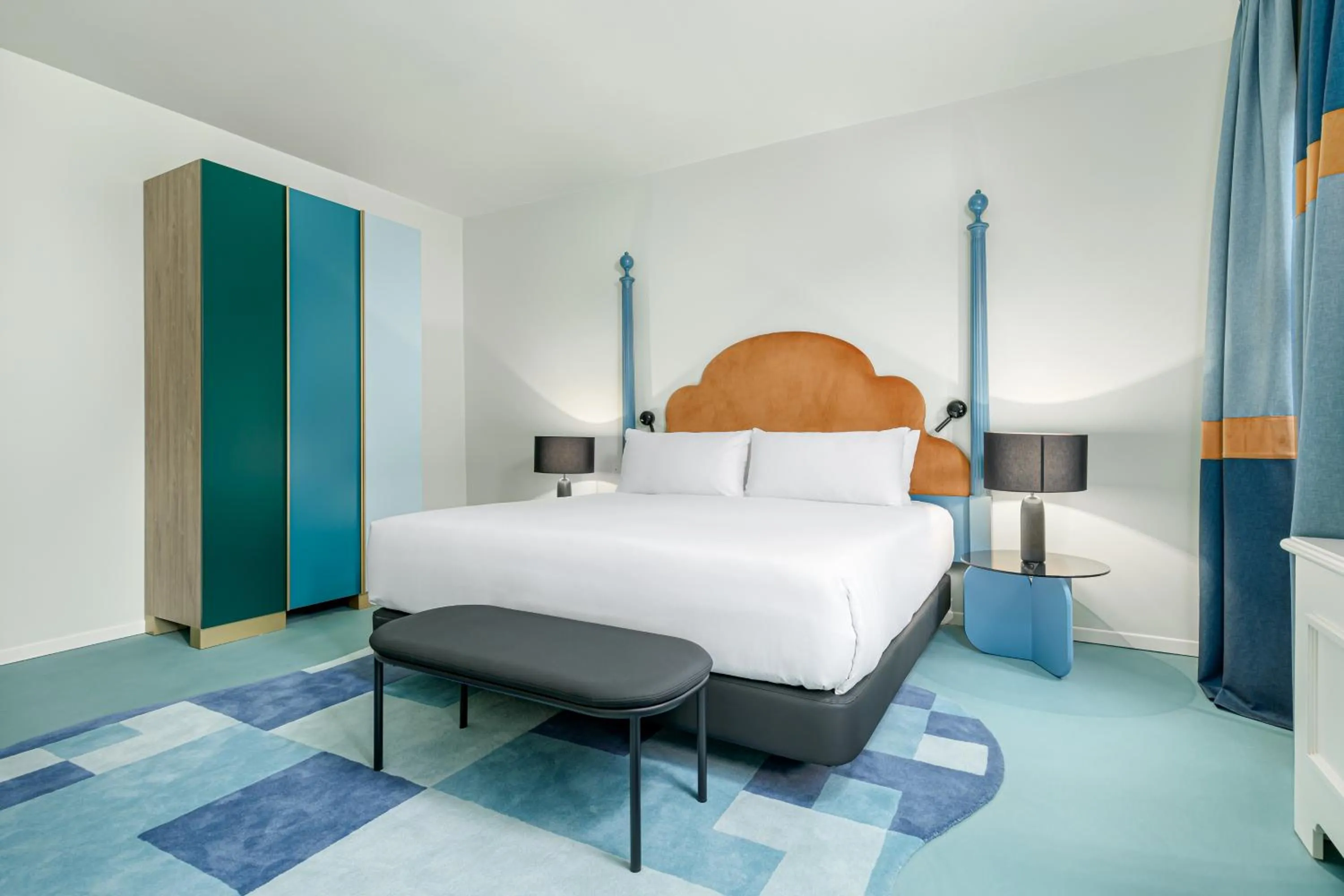 Bed in Palazzo Dei Fiori by Room Mate