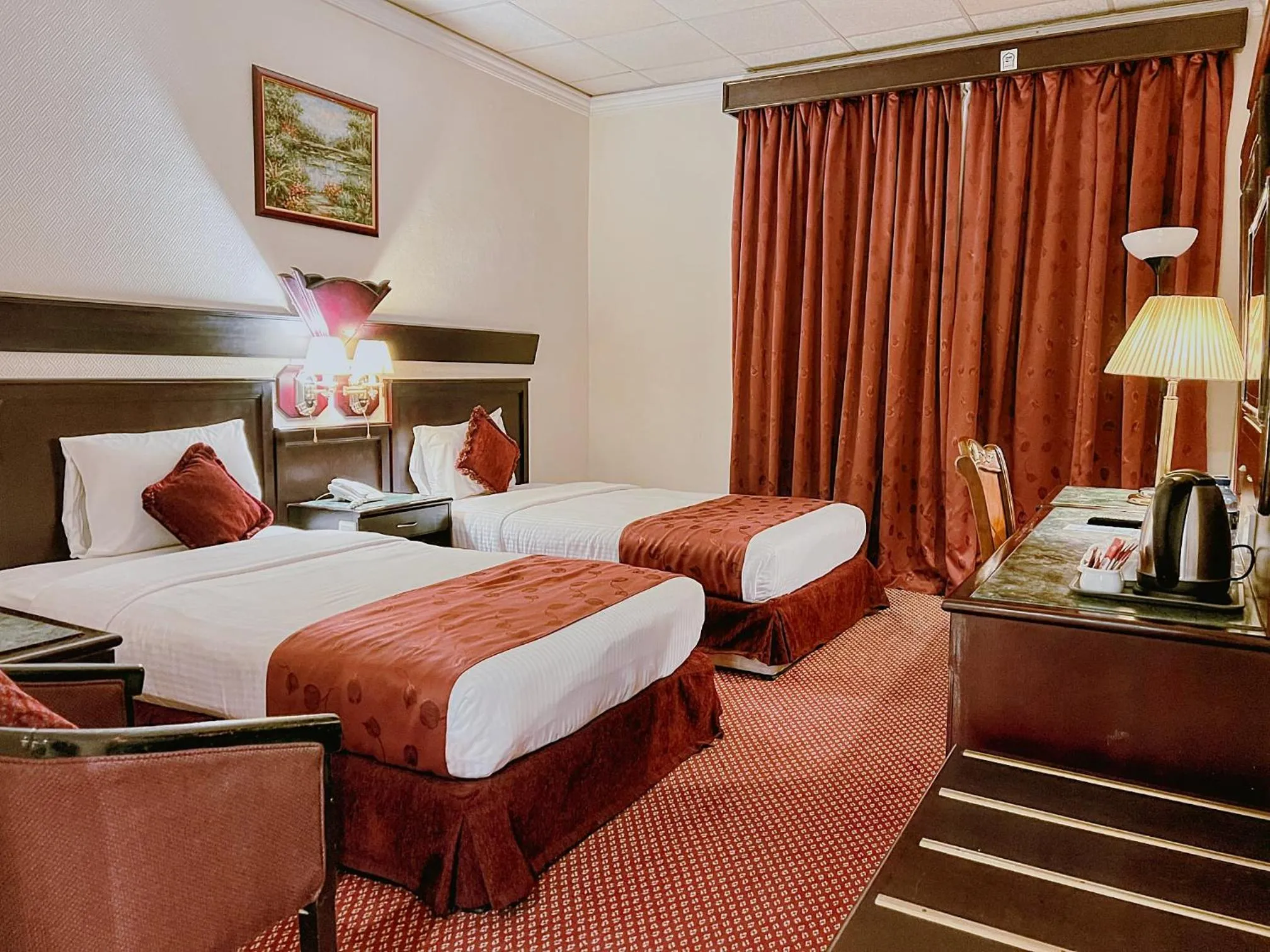 Bed in Claridge Hotel