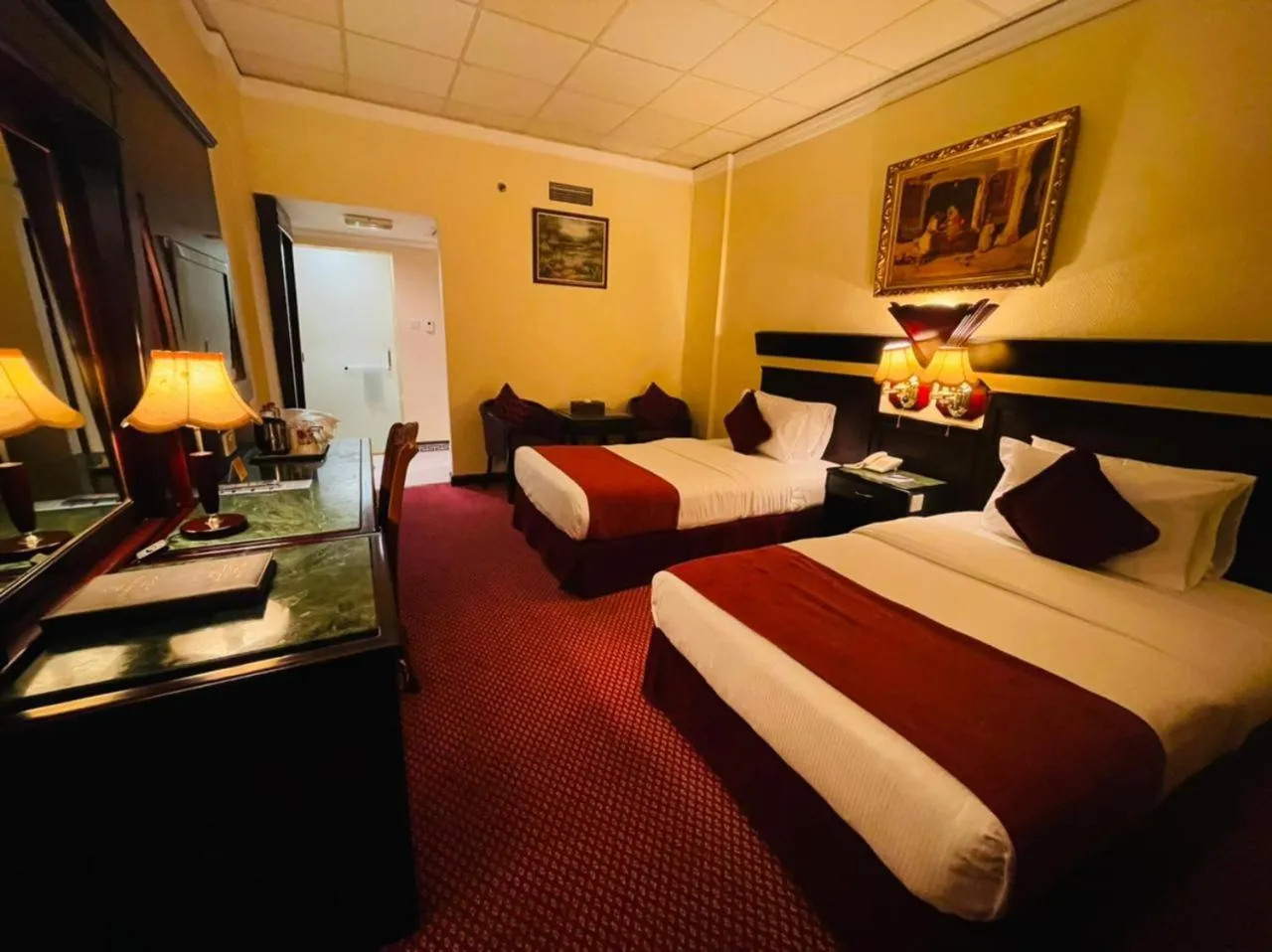 Bed in Claridge Hotel