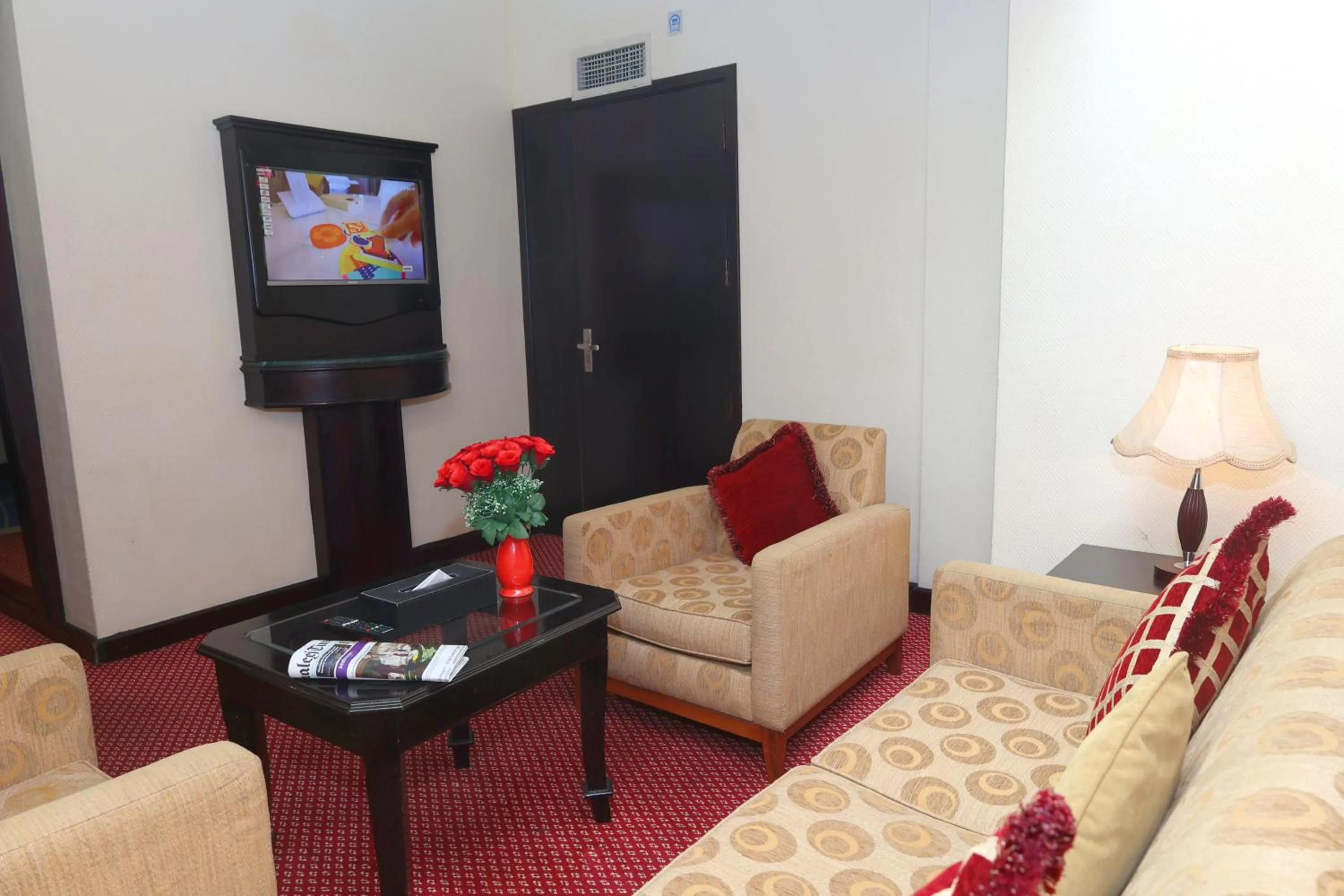 Living room in Claridge Hotel