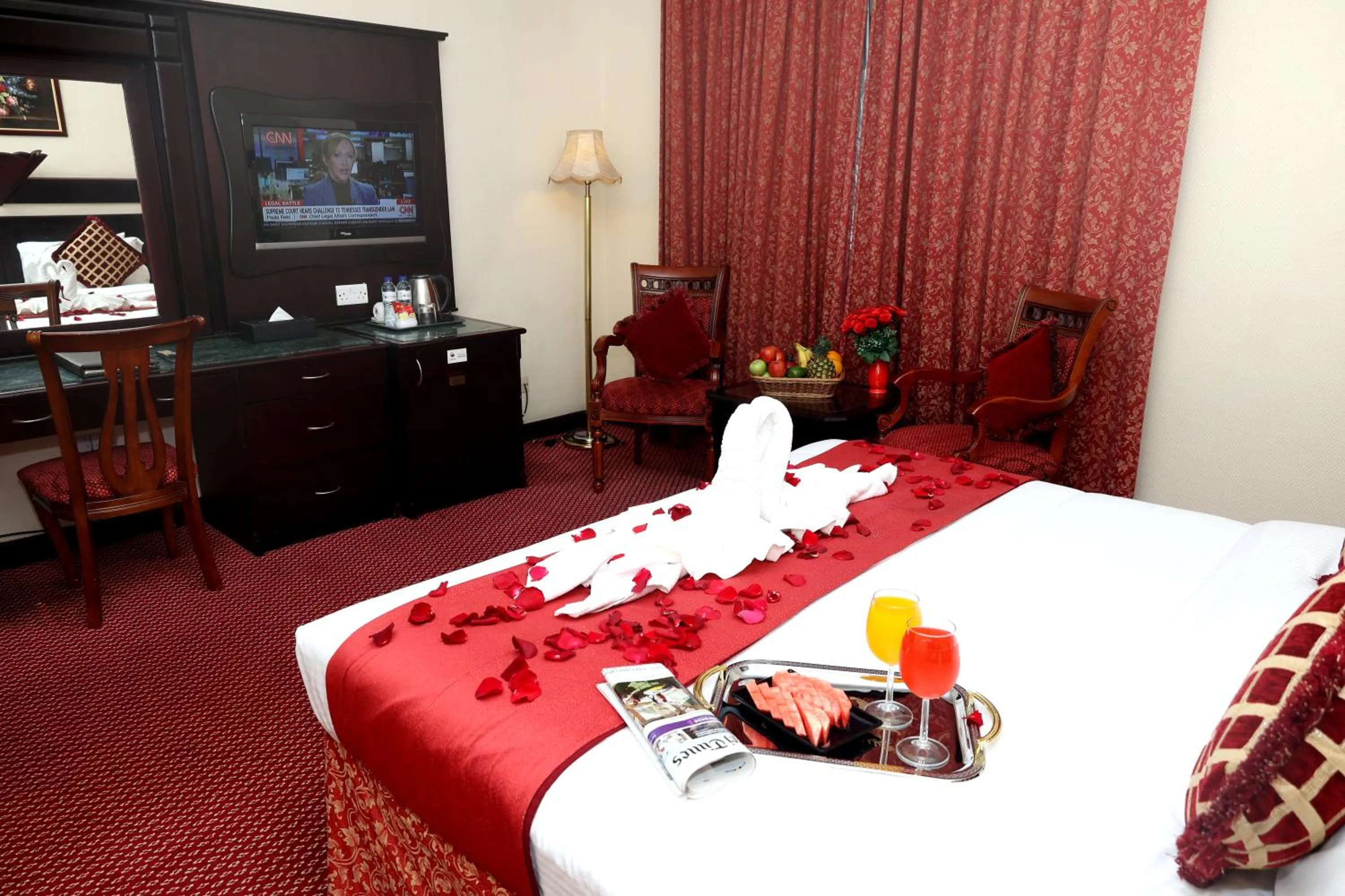 Bed in Claridge Hotel