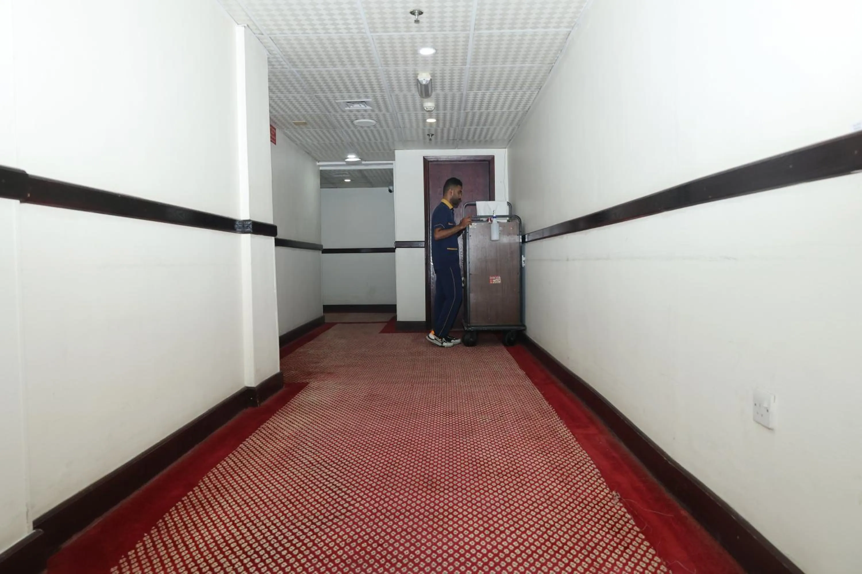 Facade/entrance in Claridge Hotel