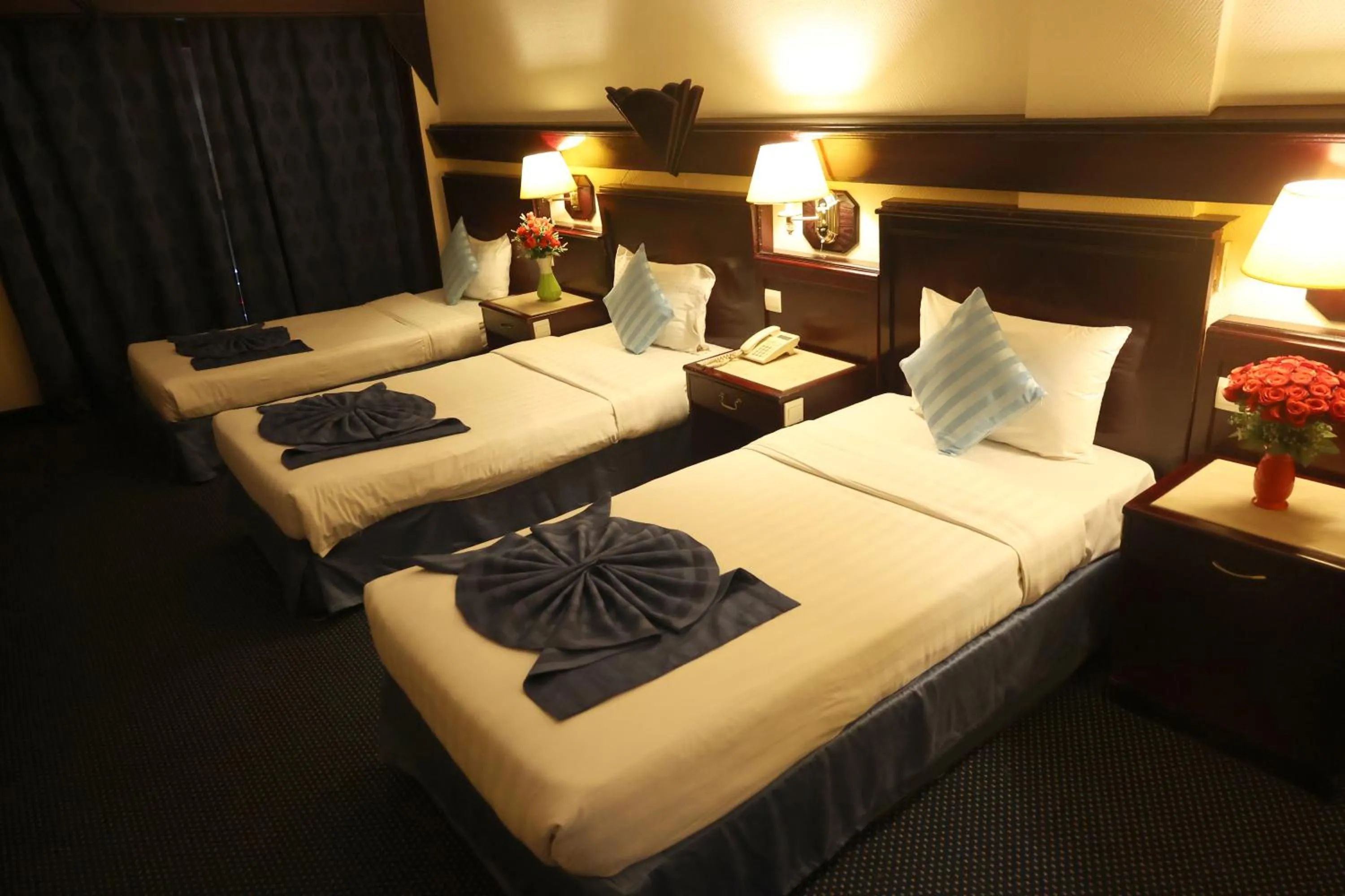 Bed in Claridge Hotel