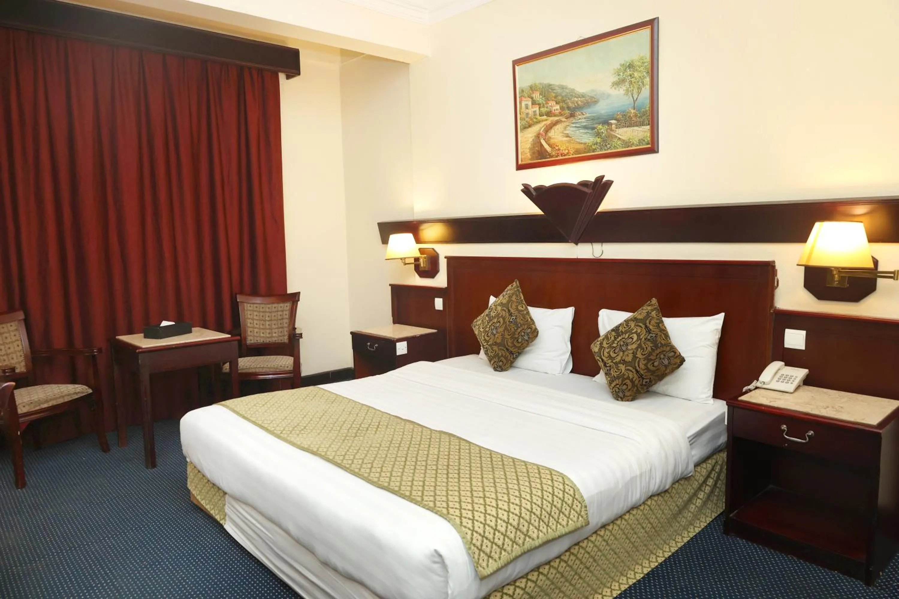 Bed in Claridge Hotel