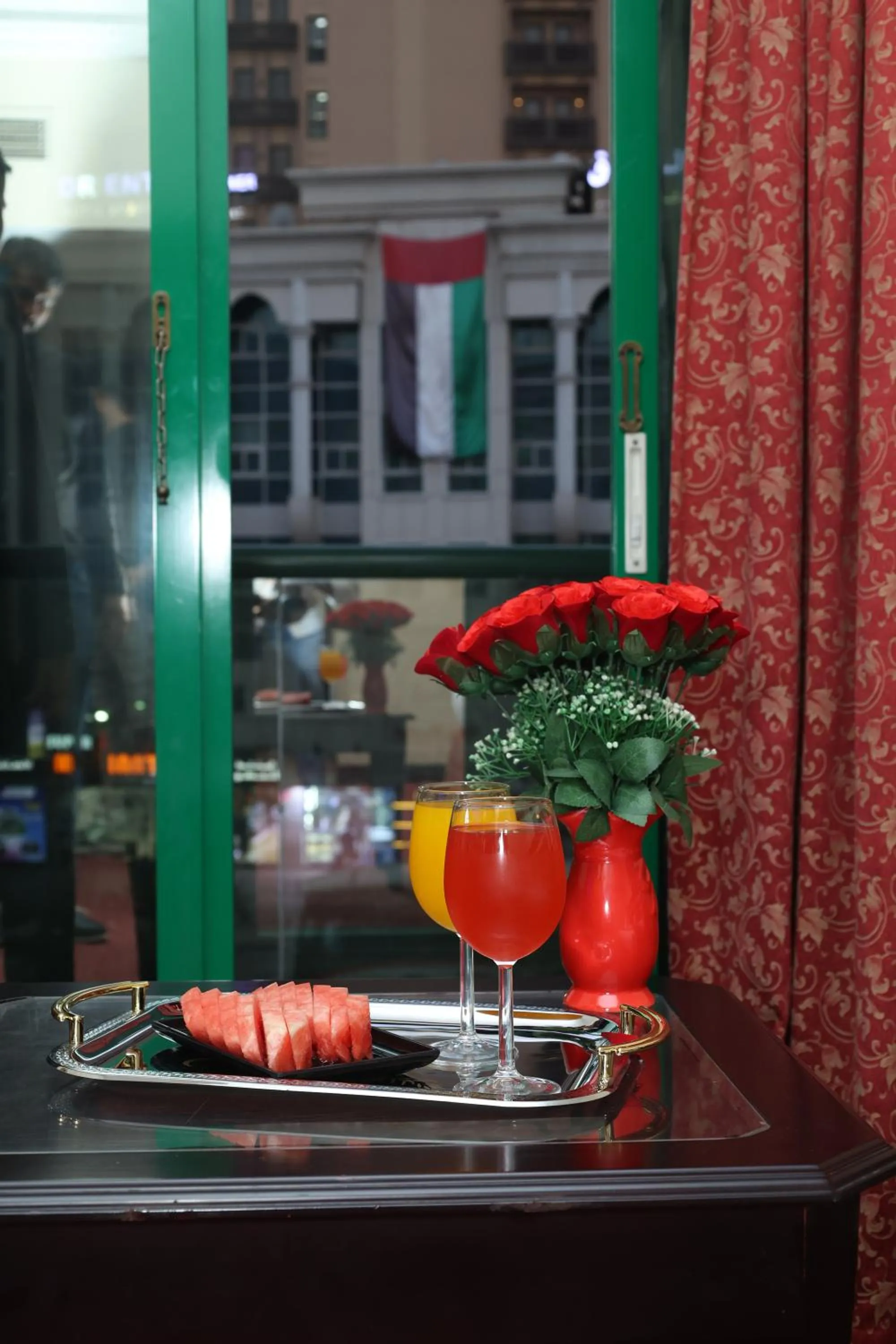 View (from property/room) in Claridge Hotel