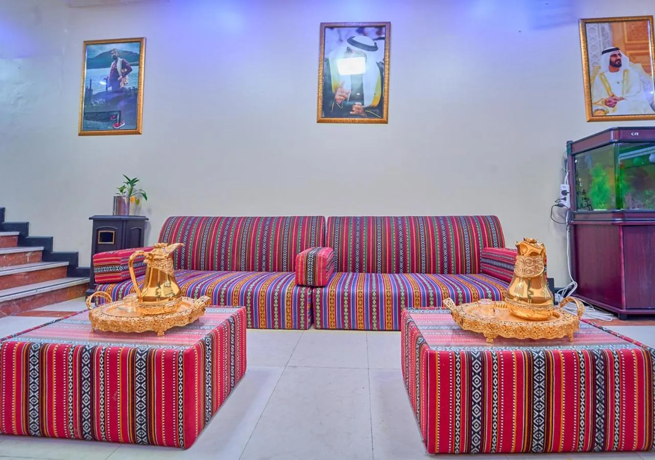 Seating area in Claridge Hotel Dubai