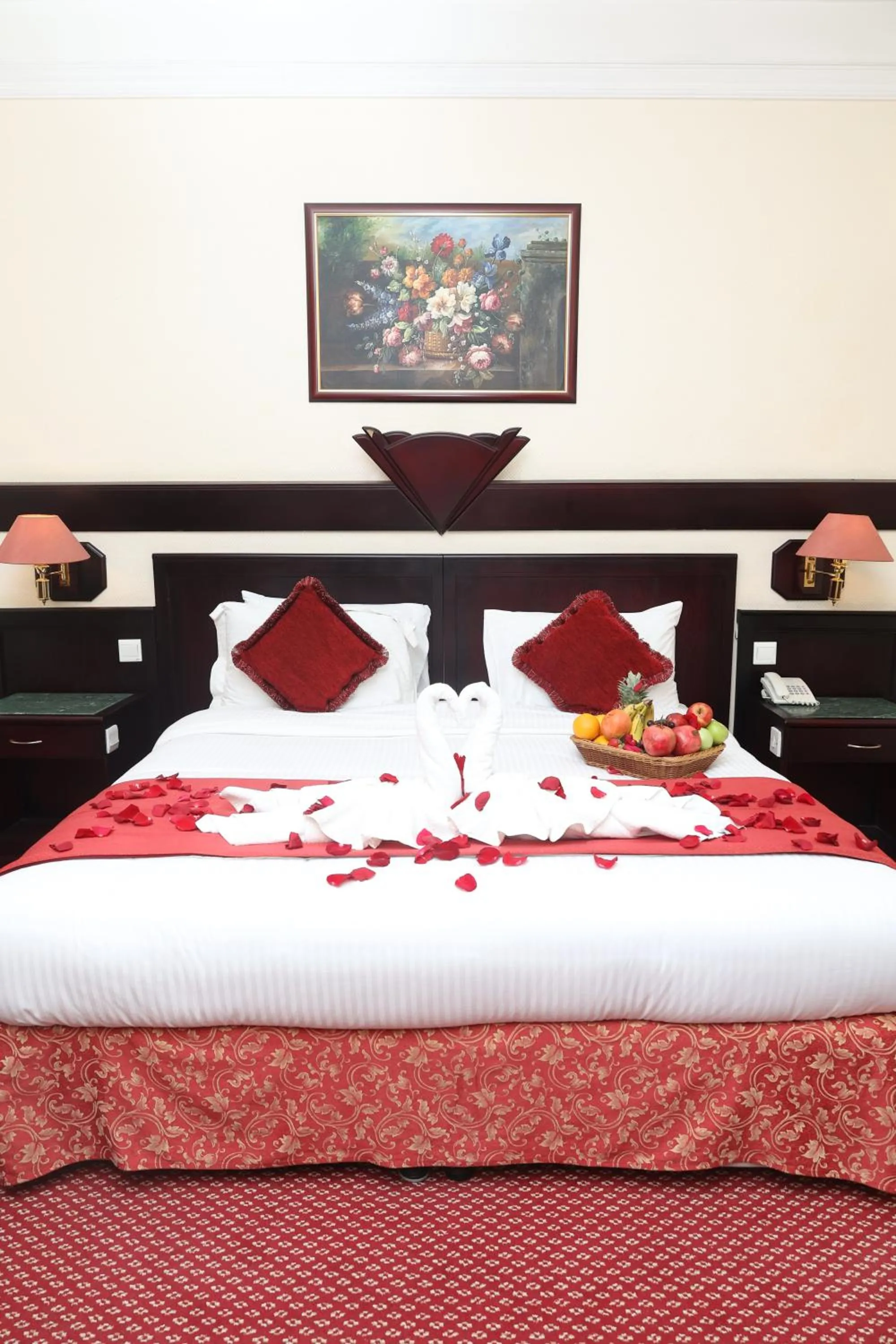 Bed in Claridge Hotel