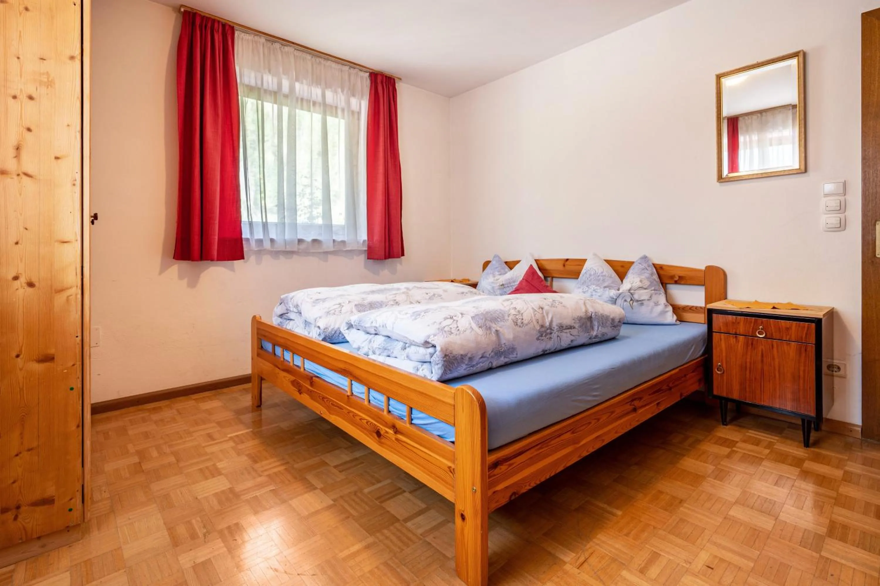 Living room, Bed in Haus Kofler