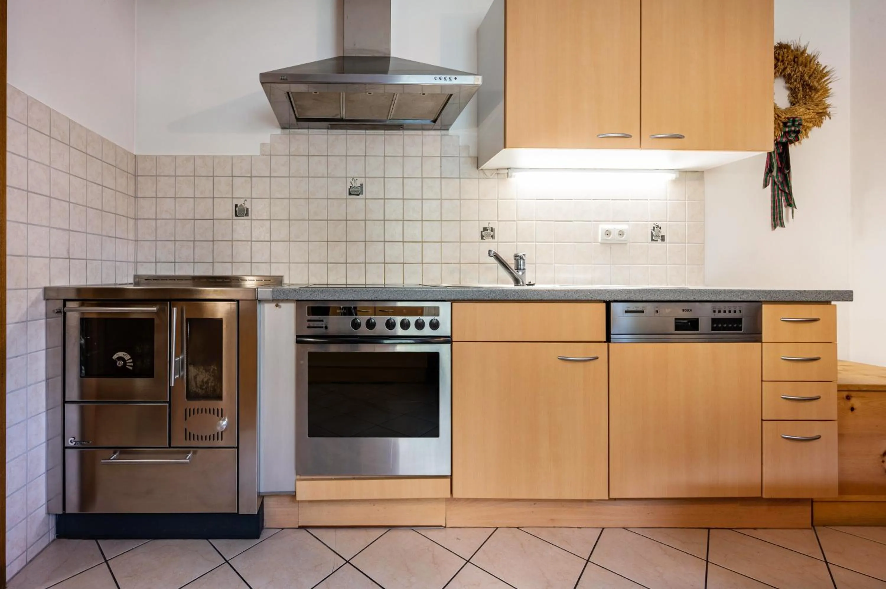 Kitchen or kitchenette in Haus Kofler