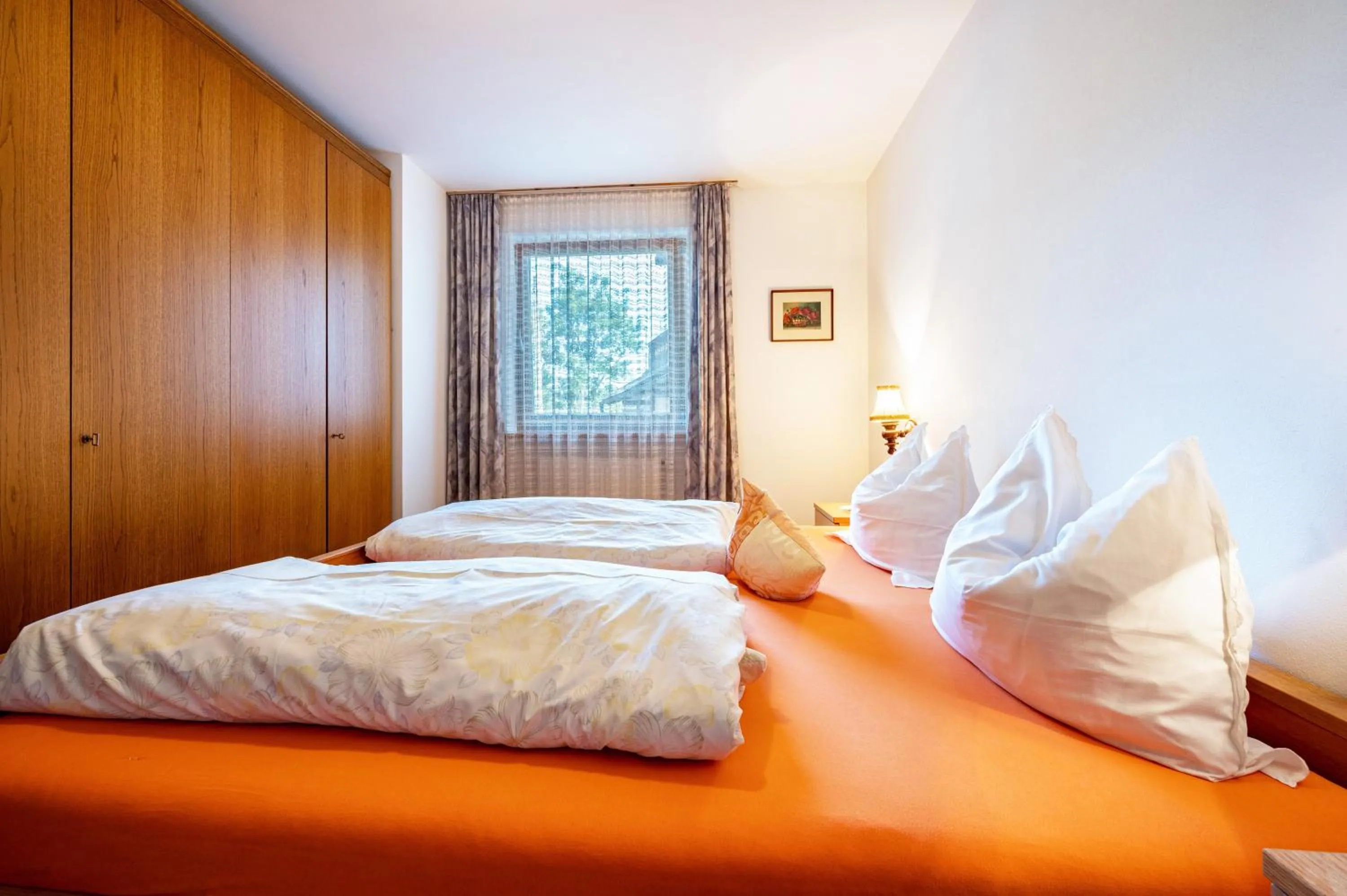 Living room, Bed in Haus Kofler