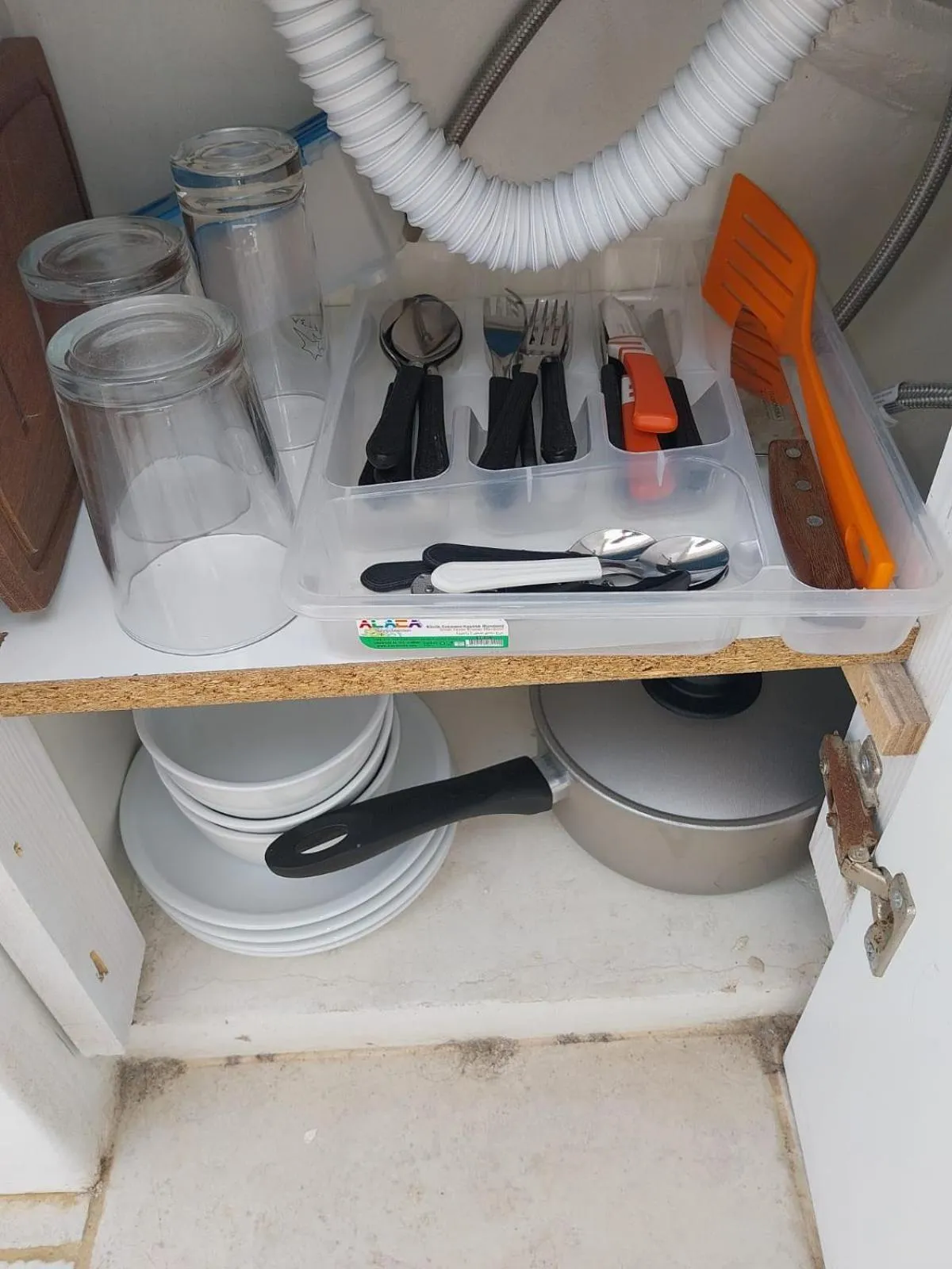 Kitchen or kitchenette in aníko suites White Alley