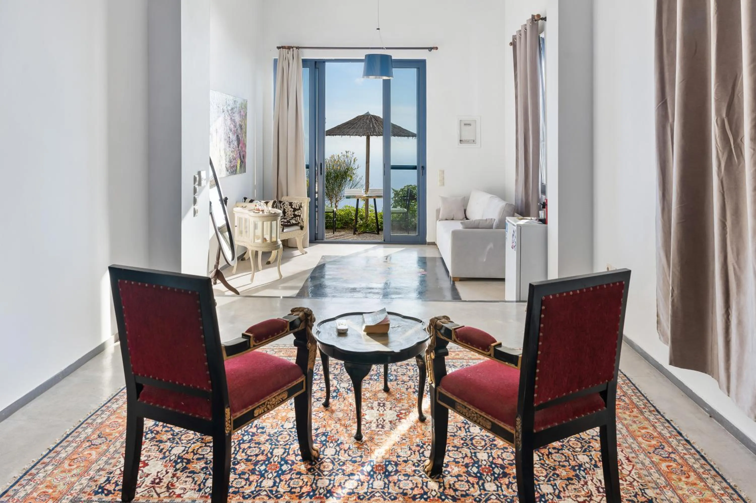Living room in Serenity Boutique Suites