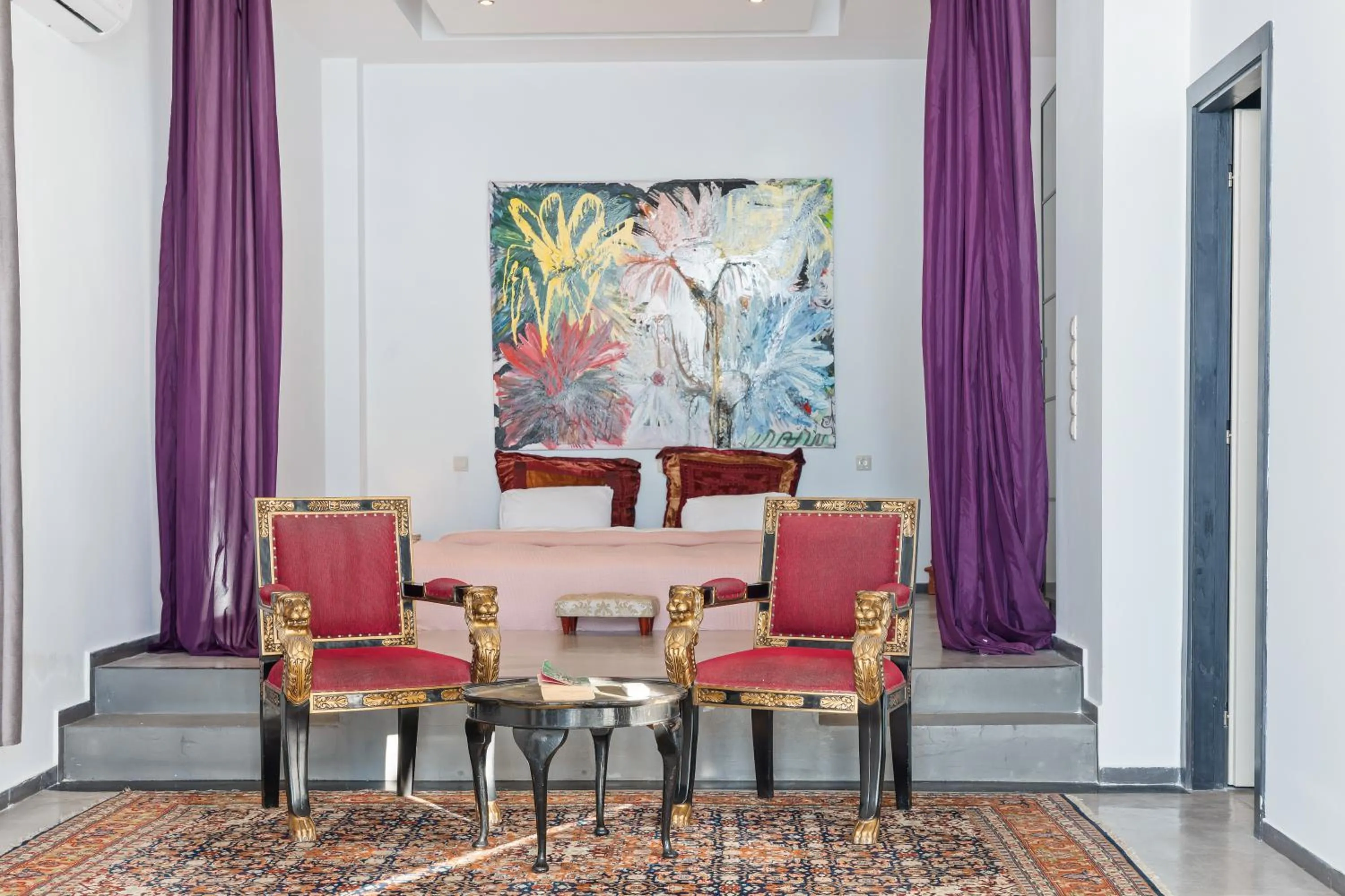 Living room in Serenity Boutique Suites