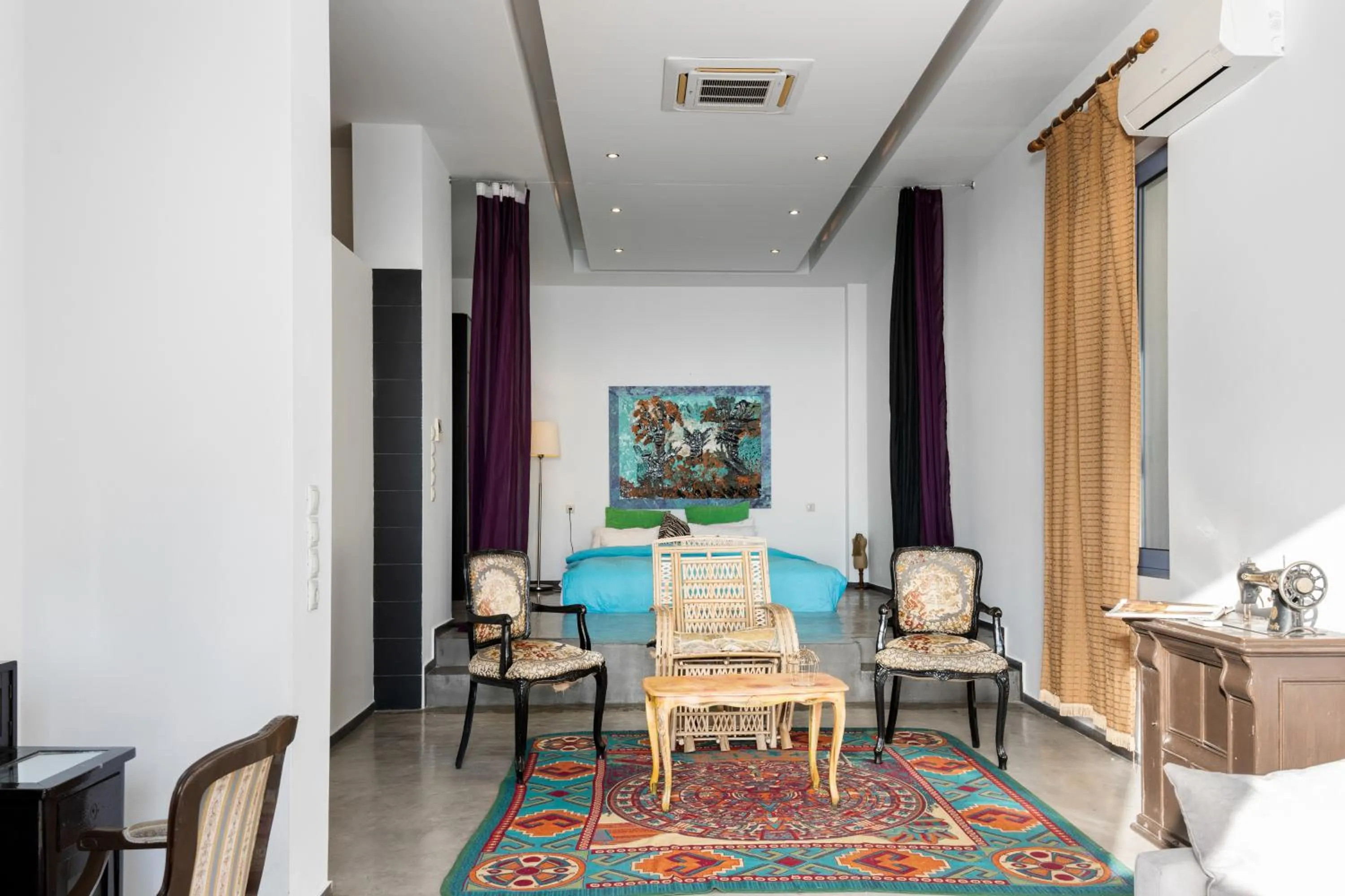 Living room in Serenity Boutique Suites