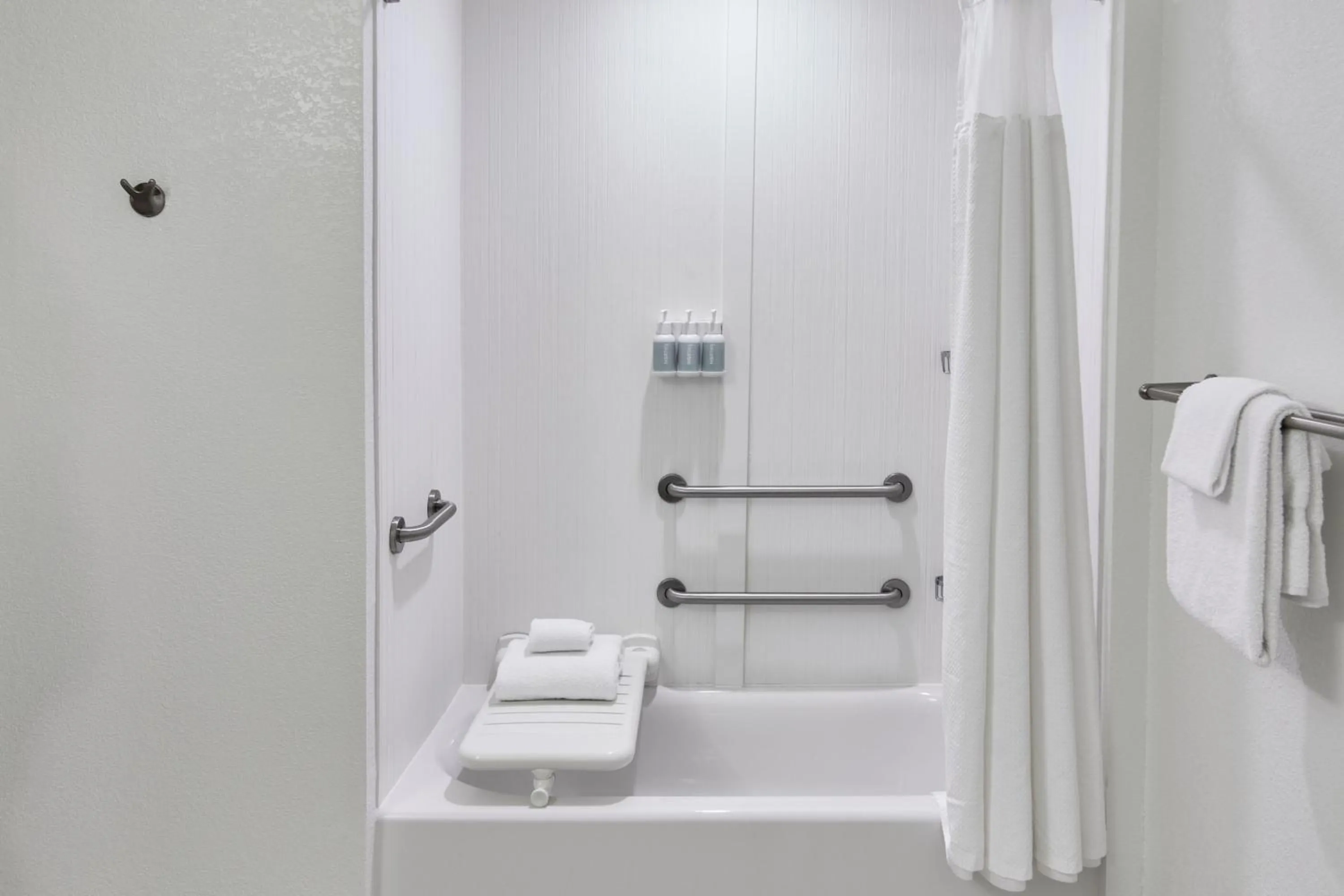 Bathroom in Courtyard by Marriott St. Petersburg Clearwater/Madeira Beach