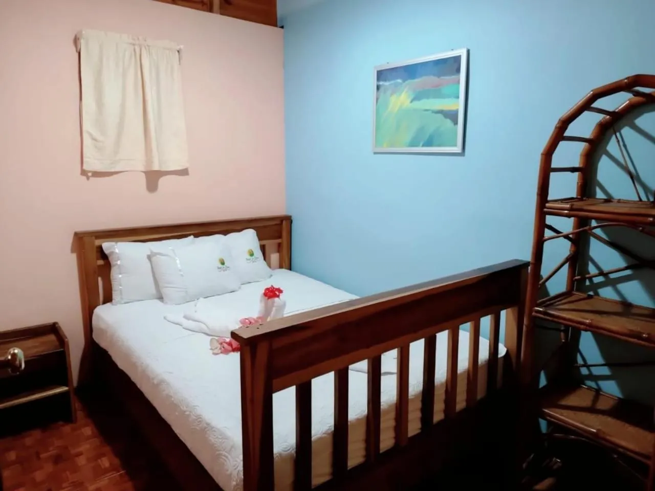 Bed in La Diosa Nature Lodge