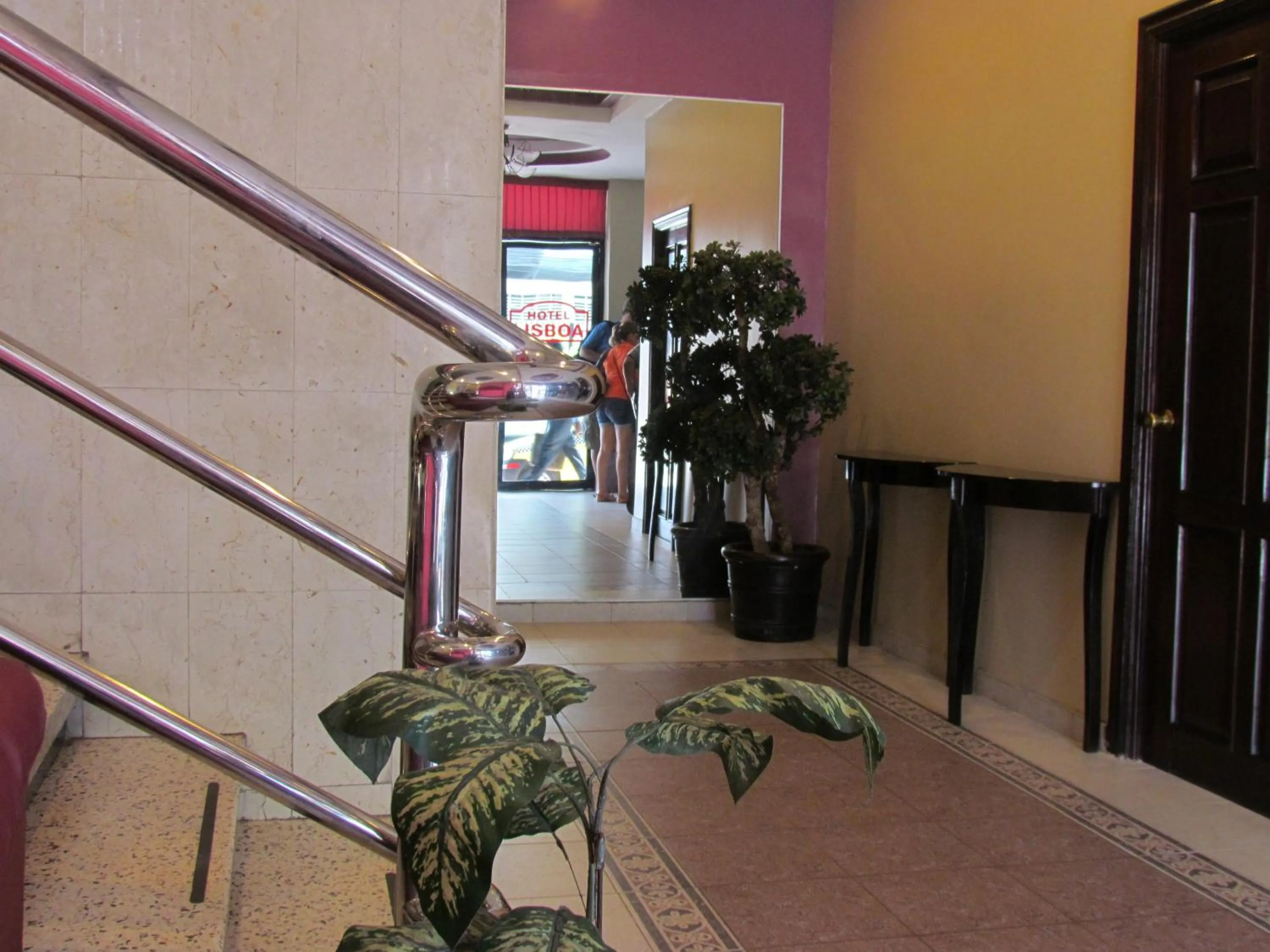 Lobby or reception in Hotel Lisboa
