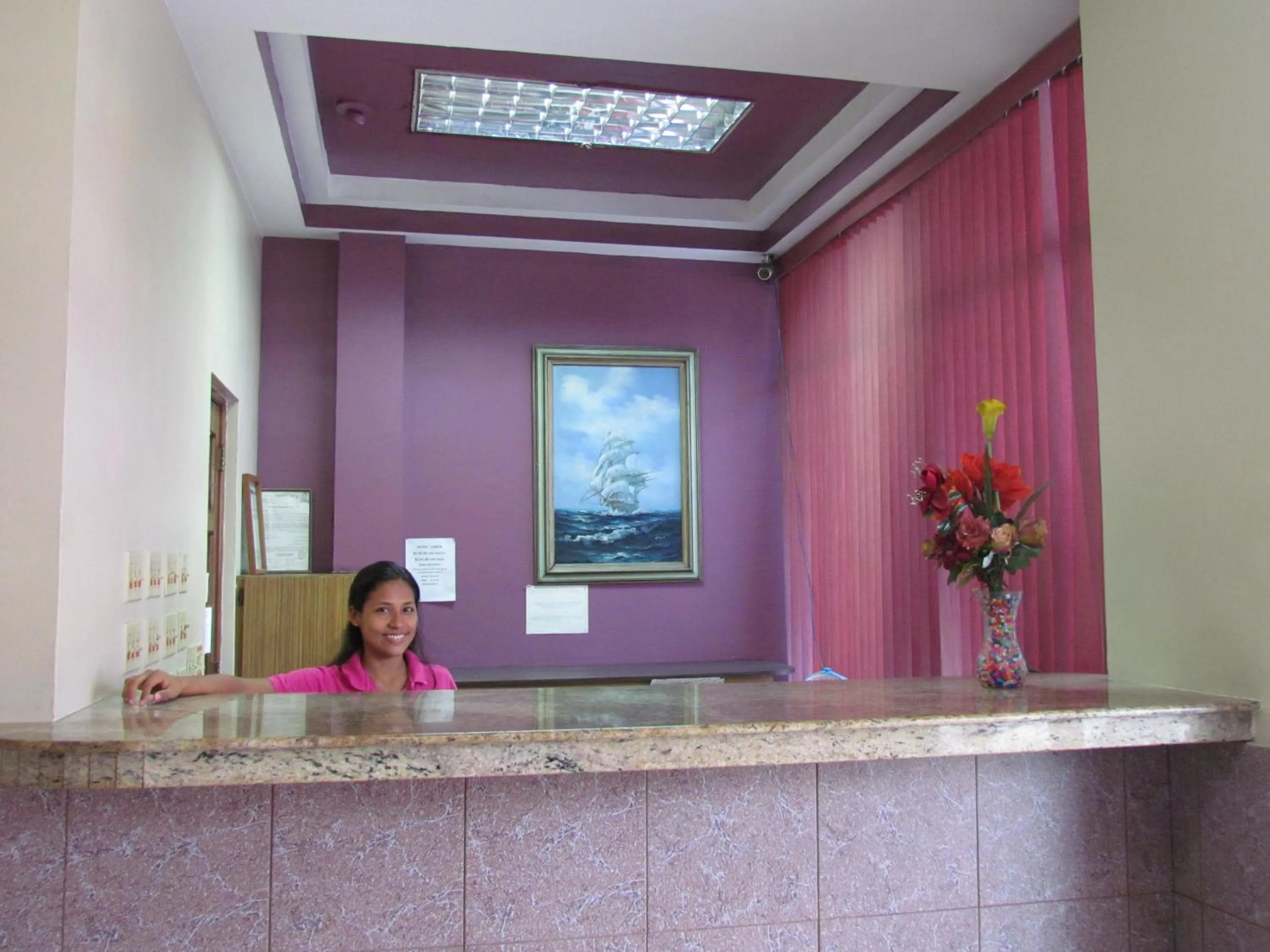 Lobby or reception in Hotel Lisboa