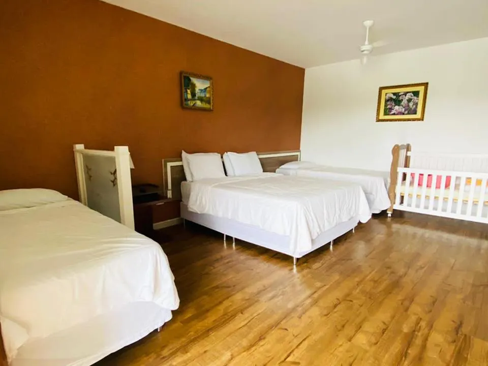 Bed in Paraty Hotel Fazenda & Spa