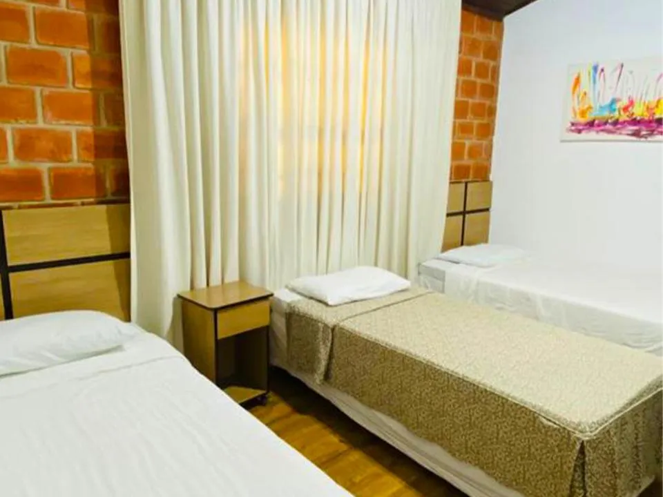 Bed in Paraty Hotel Fazenda & Spa