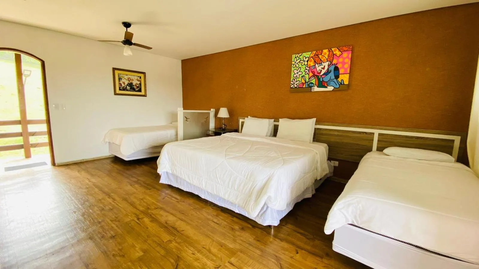 Bed in Paraty Hotel Fazenda & Spa